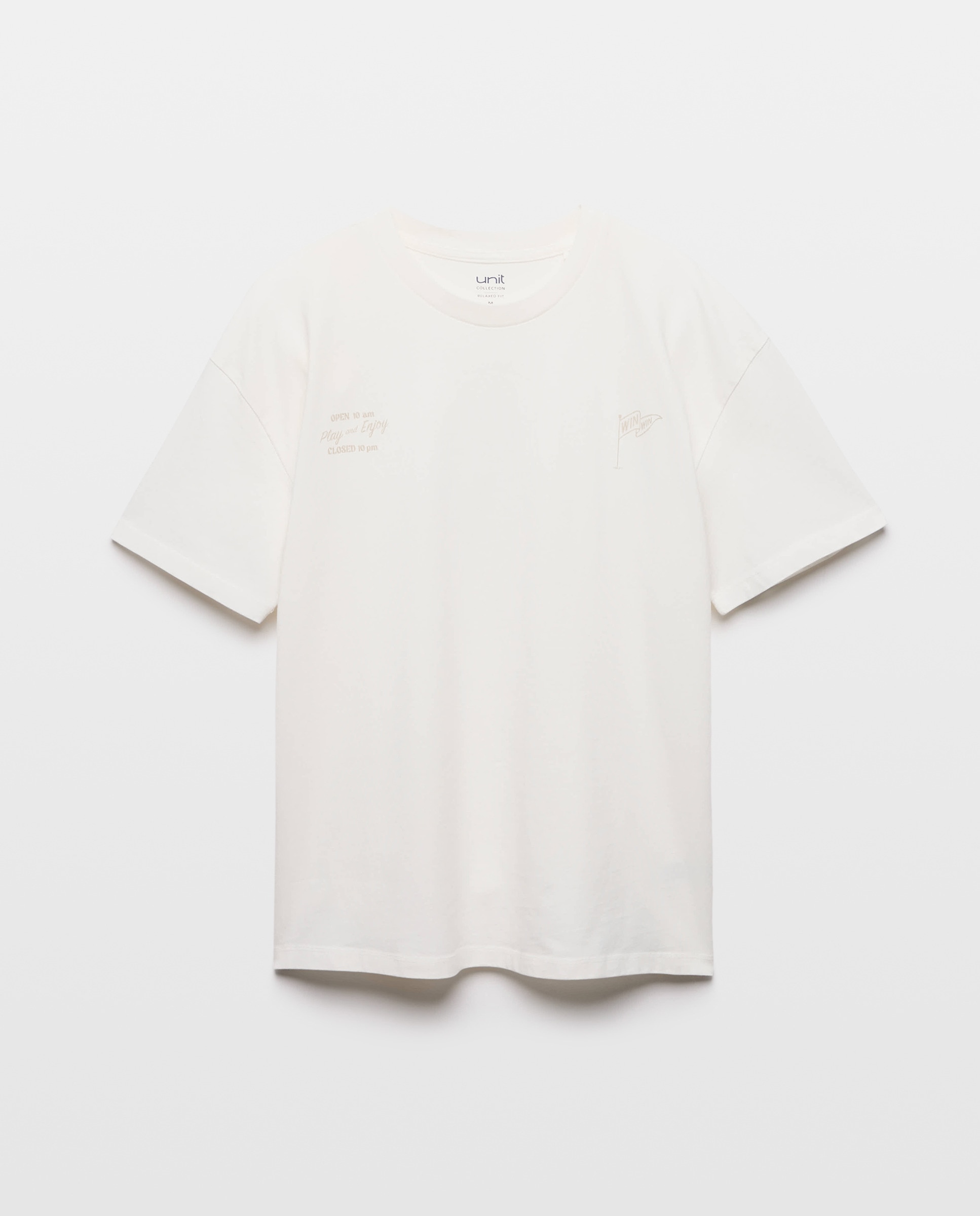 Camiseta de hombre manga corta CADDIE & GREEN 120 Crudo-4