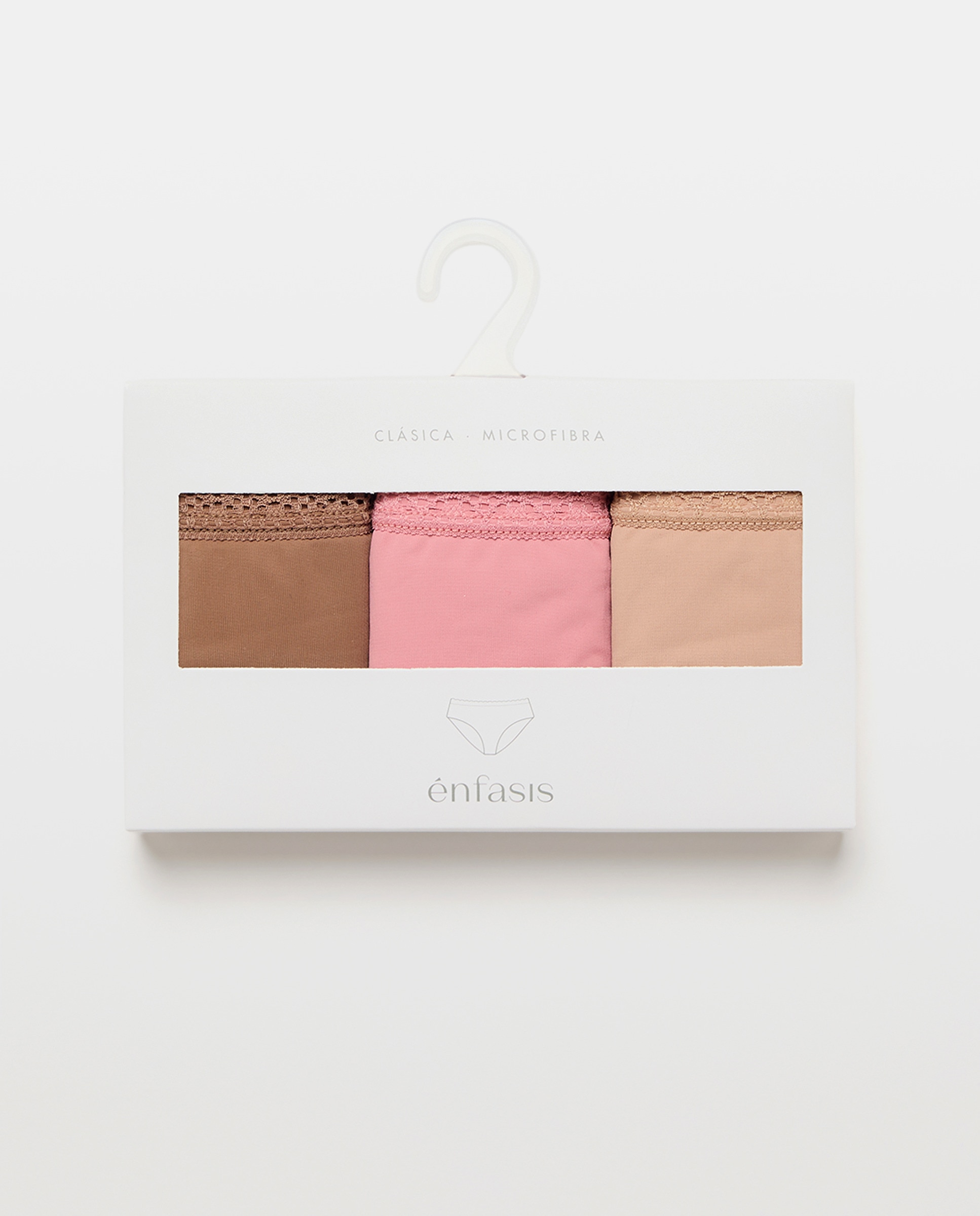 Pack de 3 Cuecas com Detalhe de Elástico 790 Bronze-6