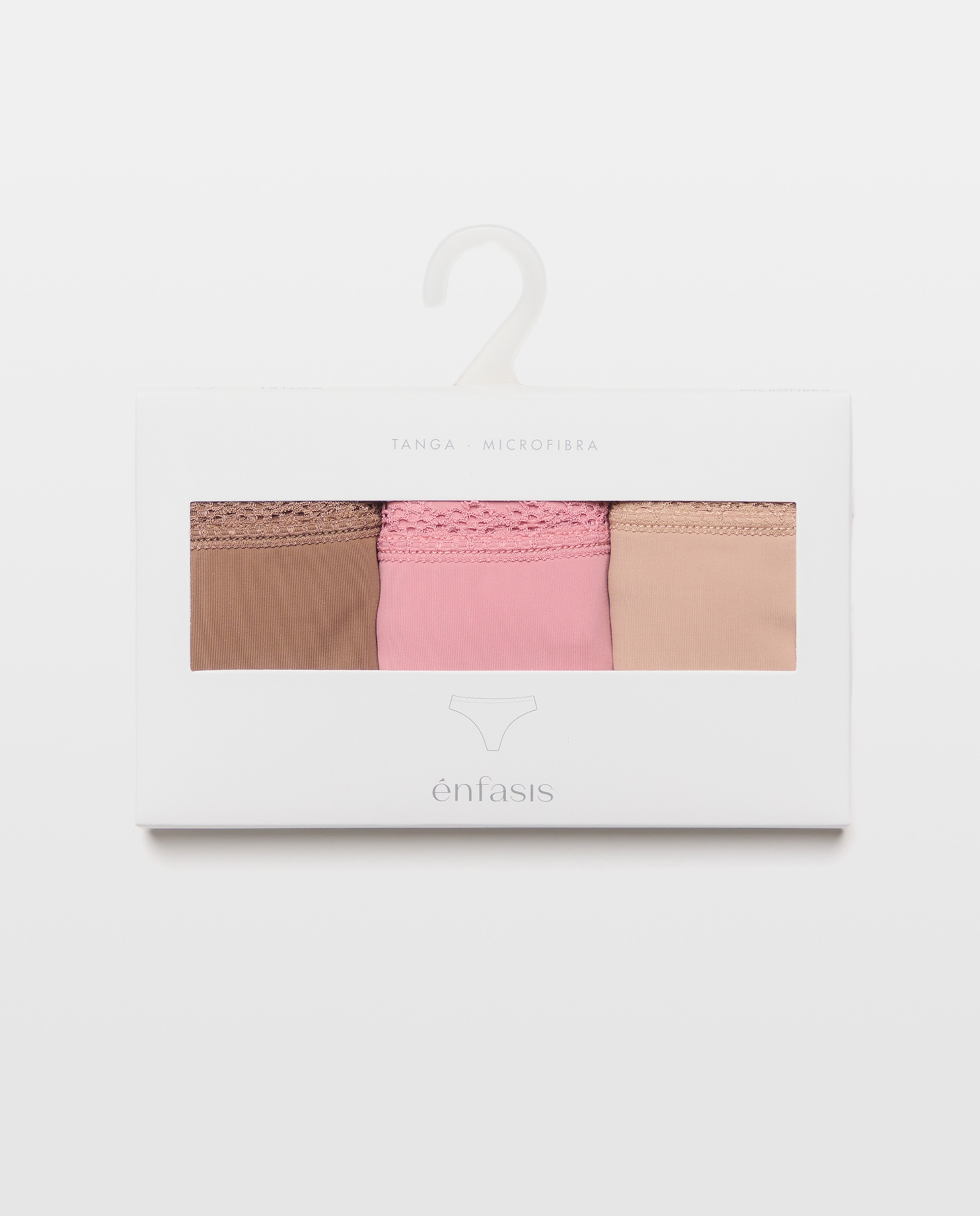 Pack de 3 Cuecas com Detalhe de Elástico 790 Bronze-6