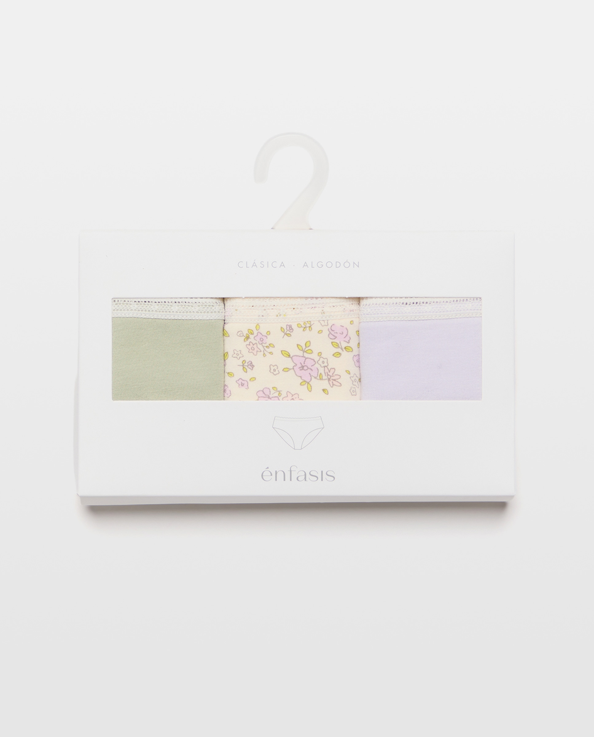 Pack de 3 Cuecas com Detalhe de Elástico Multicolor-6