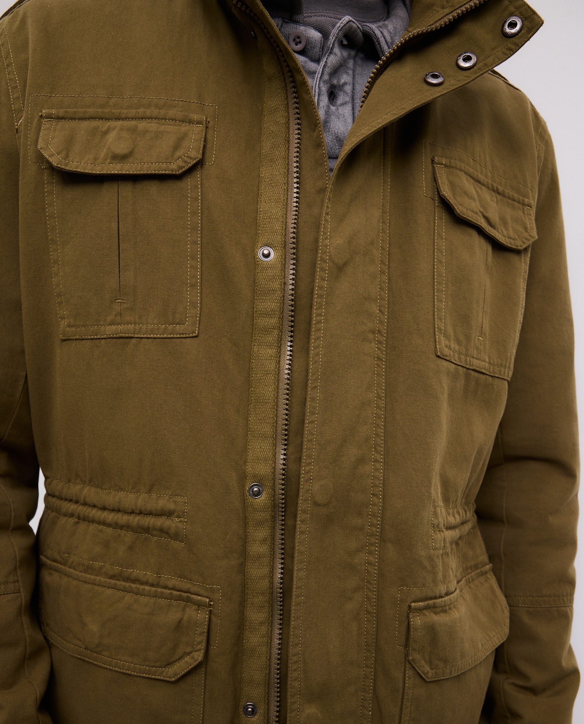 Parka Militar 520 Caqui-4