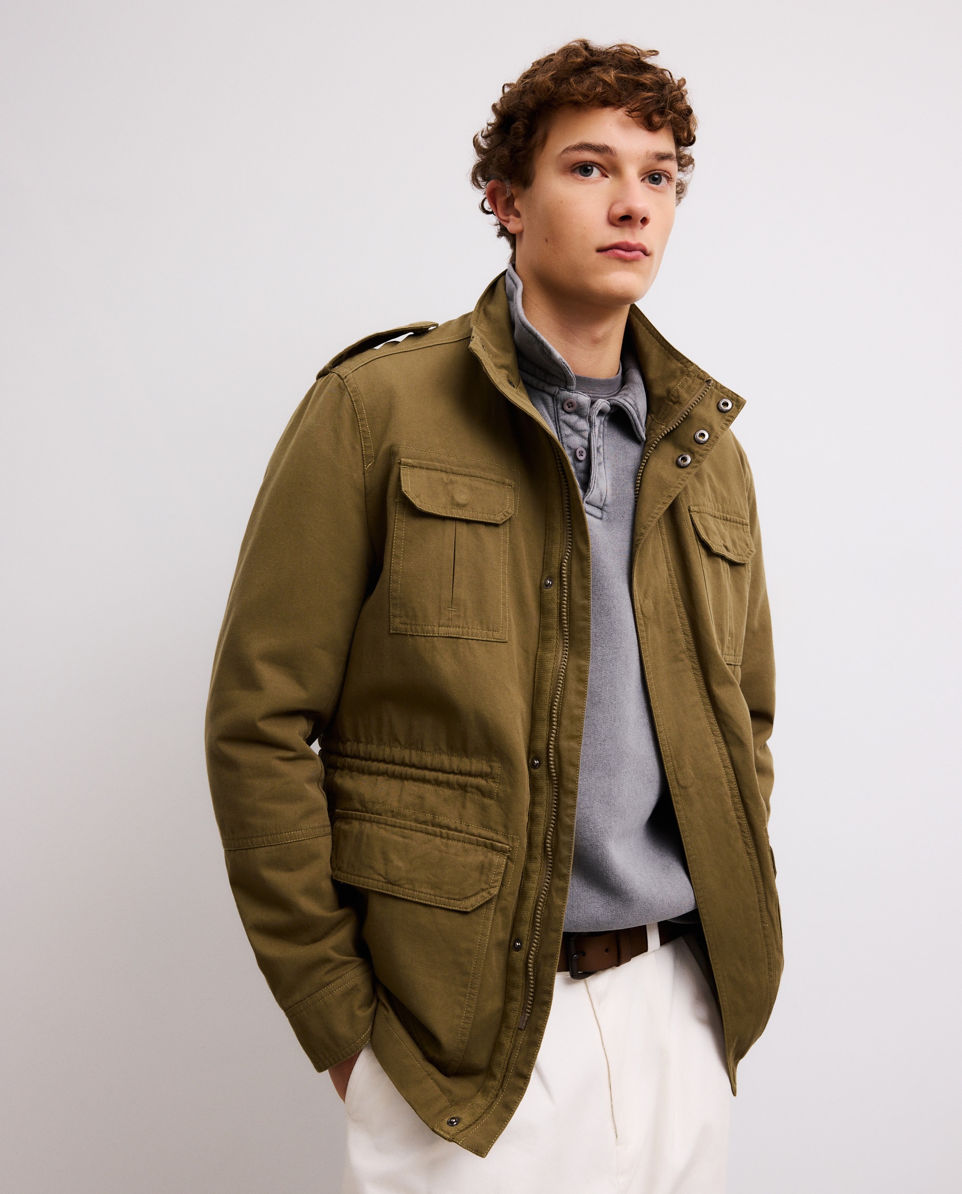 Parka Militar 520 Caqui-2