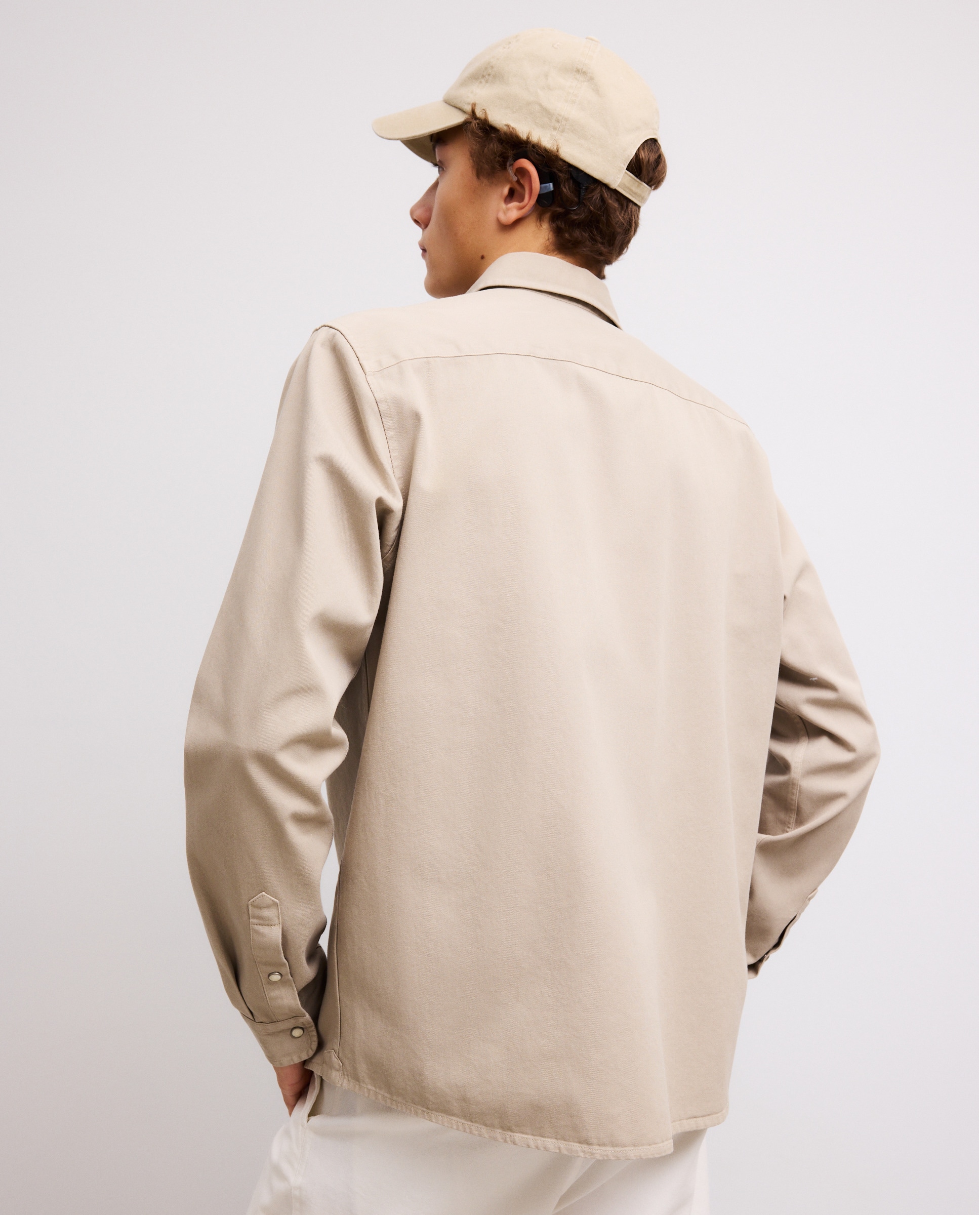 Camisa de Ganga 520 Caqui-4