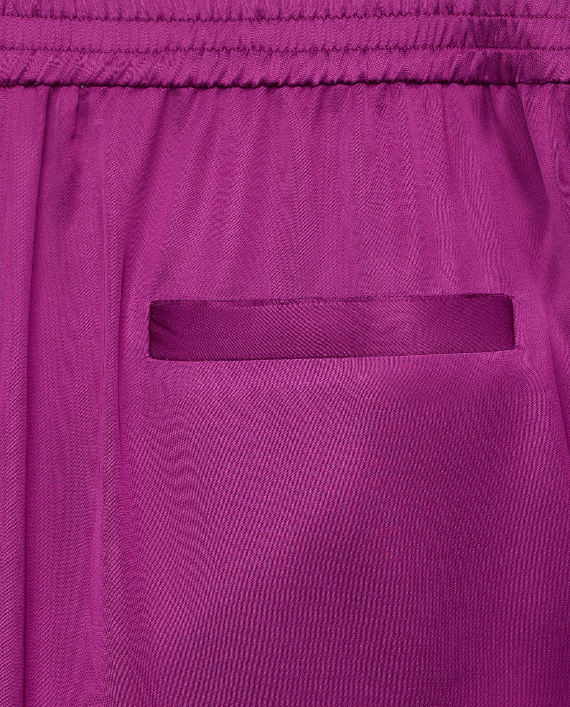 Calças Largas Fluidas Acetinadas 240 Fúcsia-5