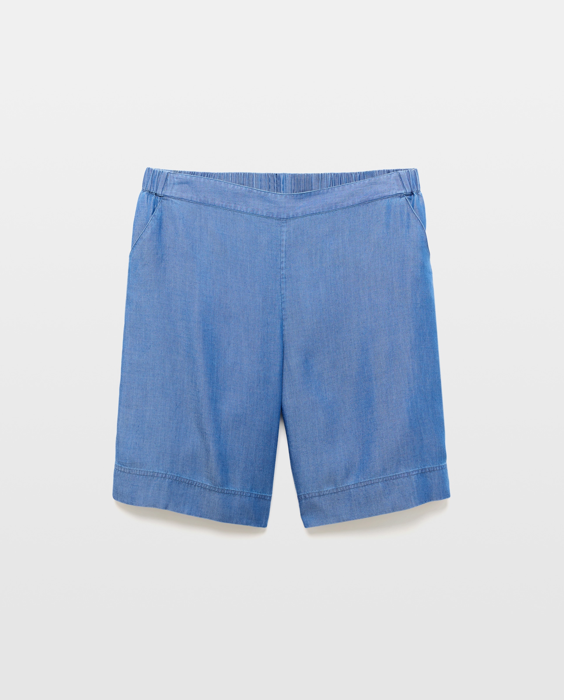 Bermudas de Lyocell 400 Azul-4