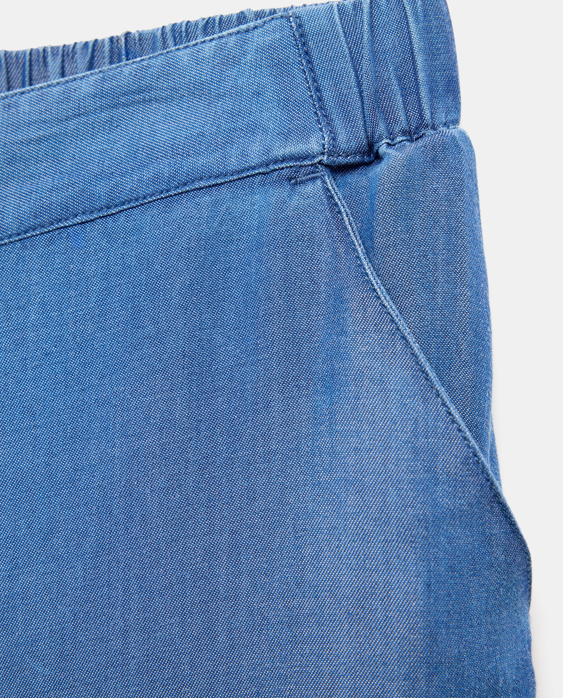 Bermudas de Lyocell 400 Azul-5