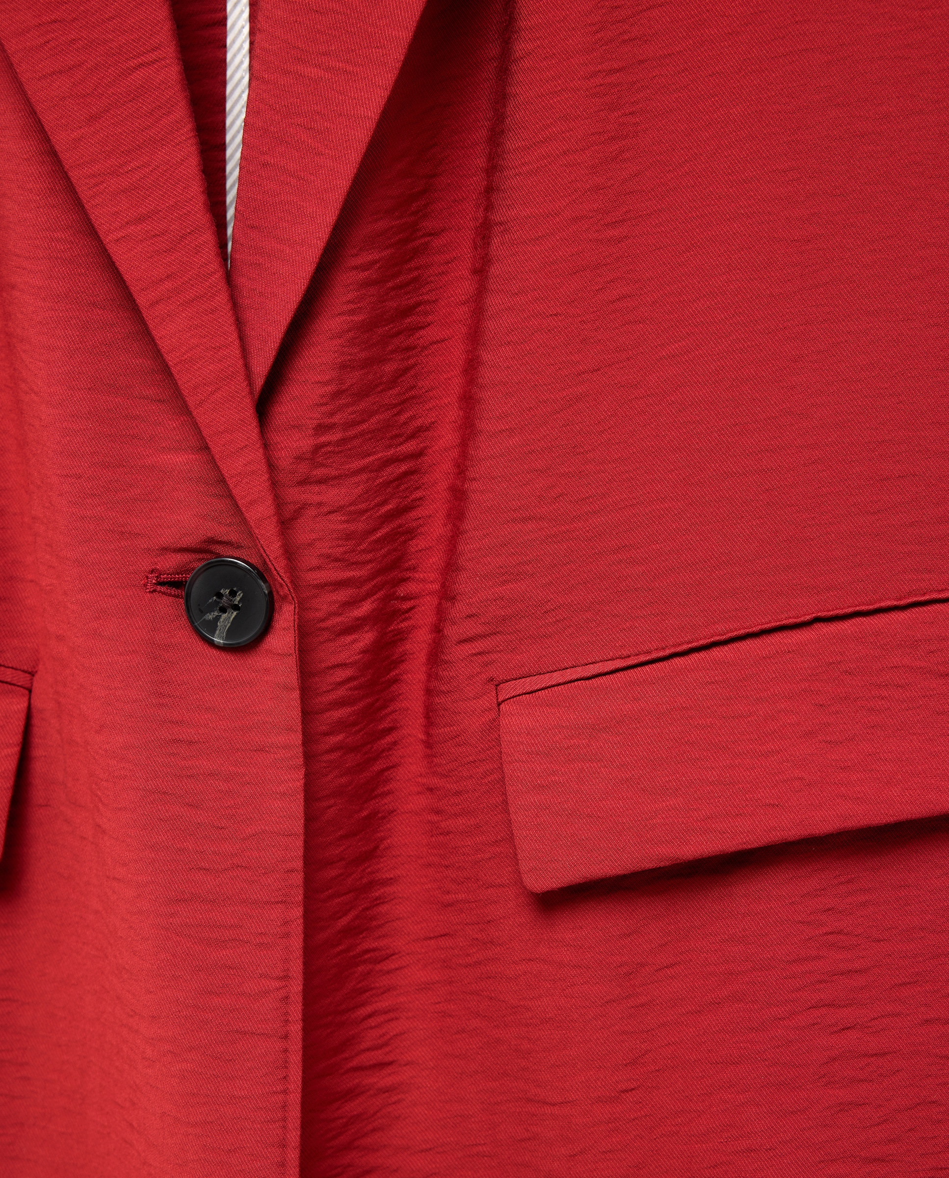 Blazer Fluído Brilhante Bordeaux-5