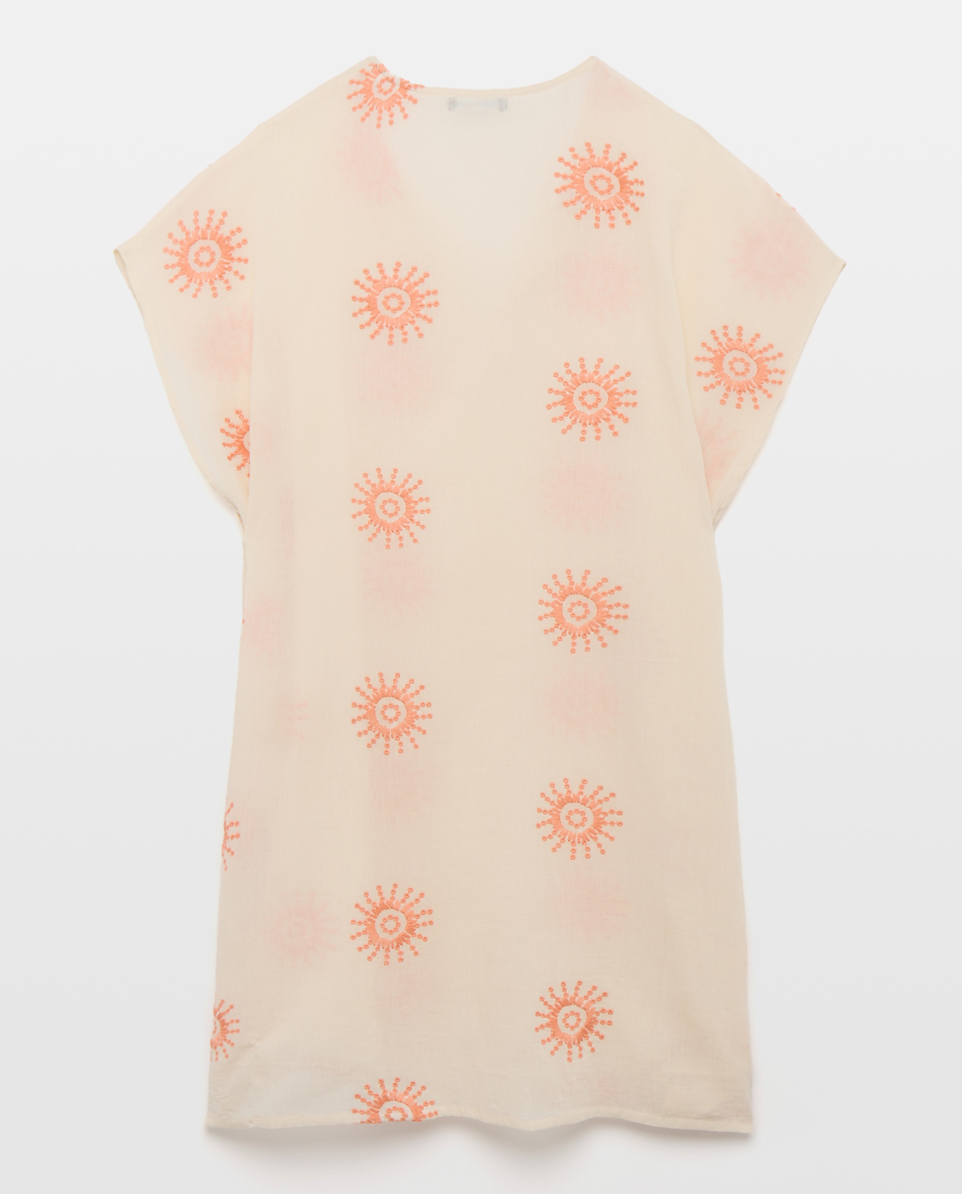 Cafetã de senhora 630 Coral-2