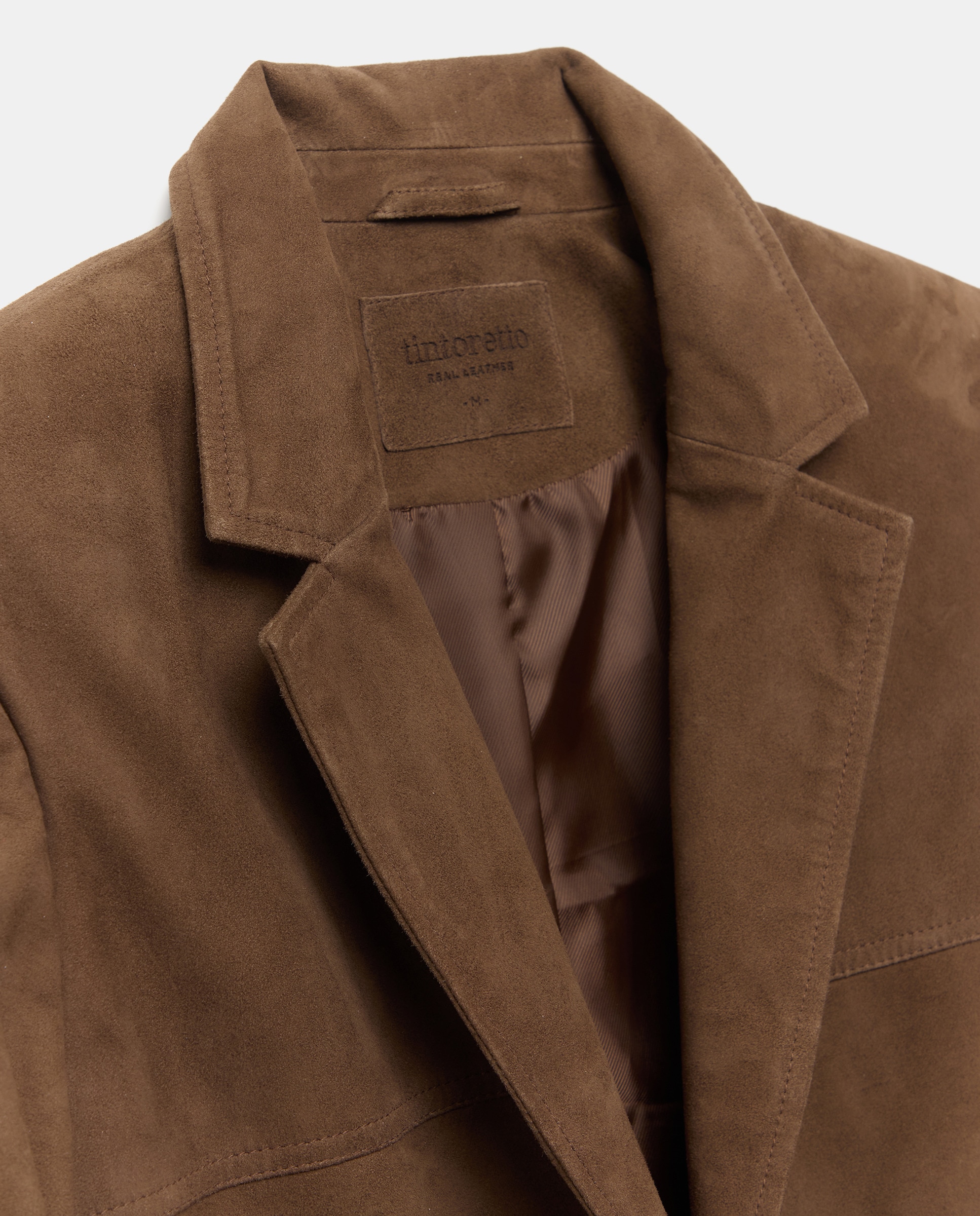 Blazer de Camurça 700 Castanho-6