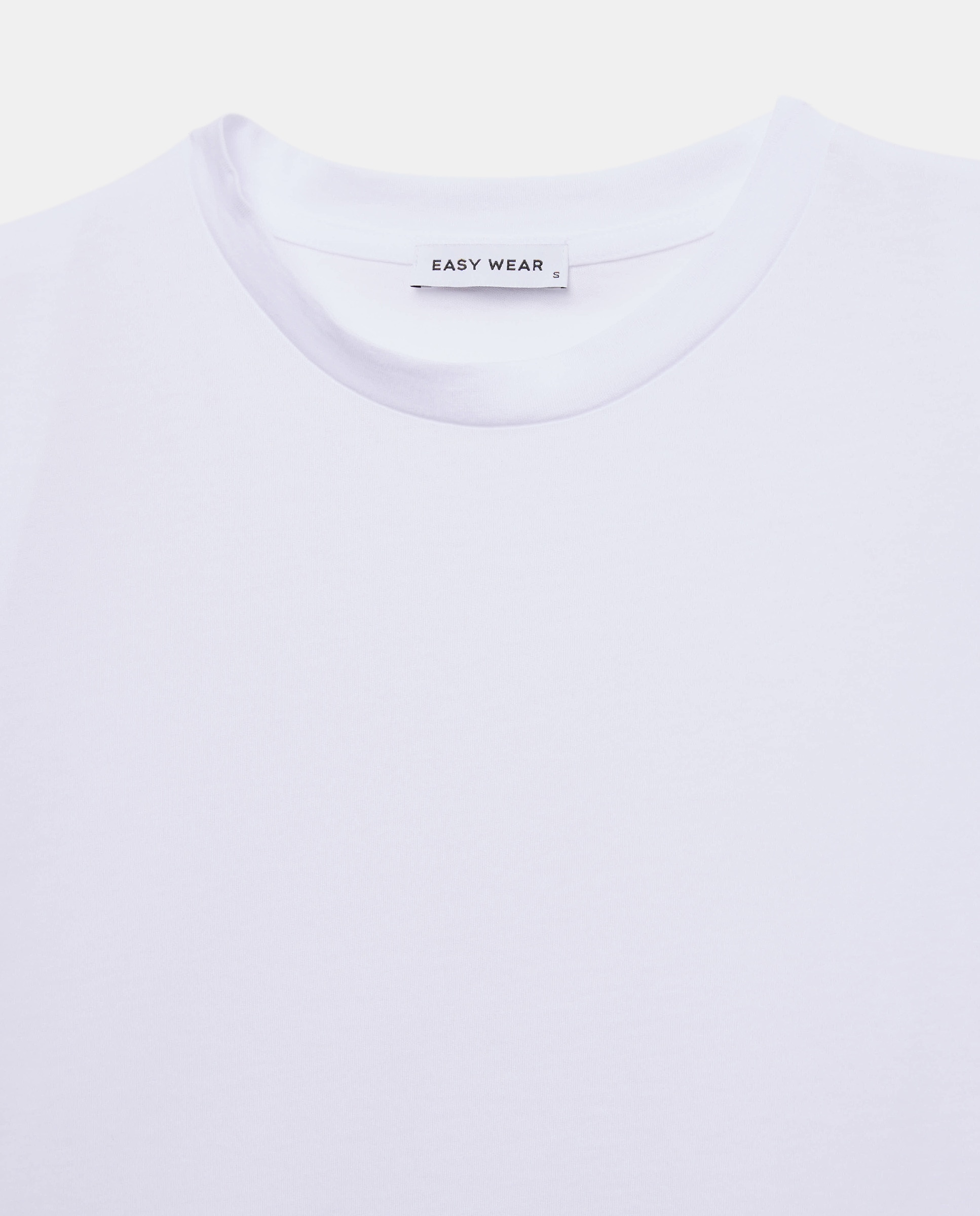 T-shirt Lisa sem Mangas Branco-5