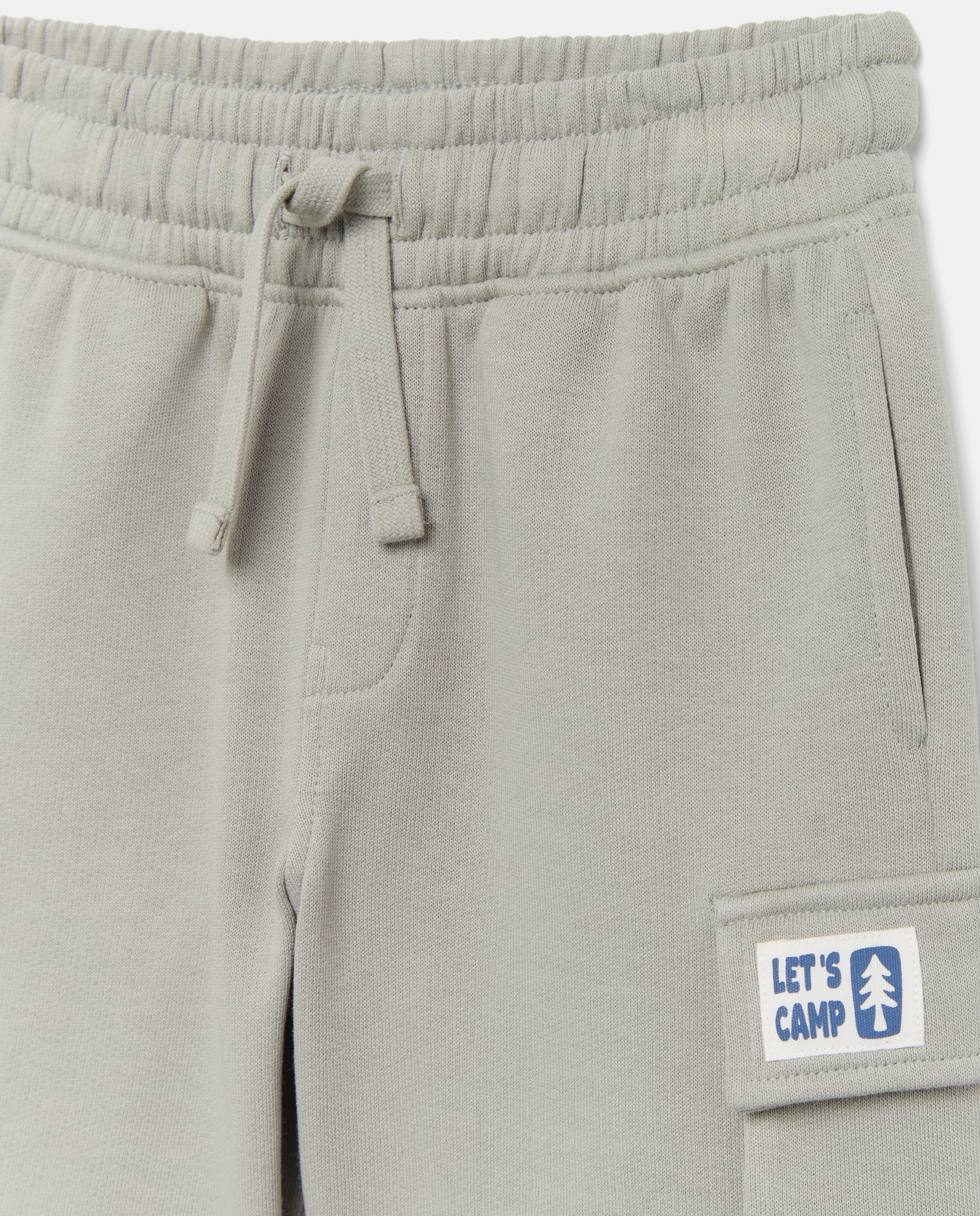 Bermudas Cargo de Felpa Kids El Corte Inglés 520 Caqui-5