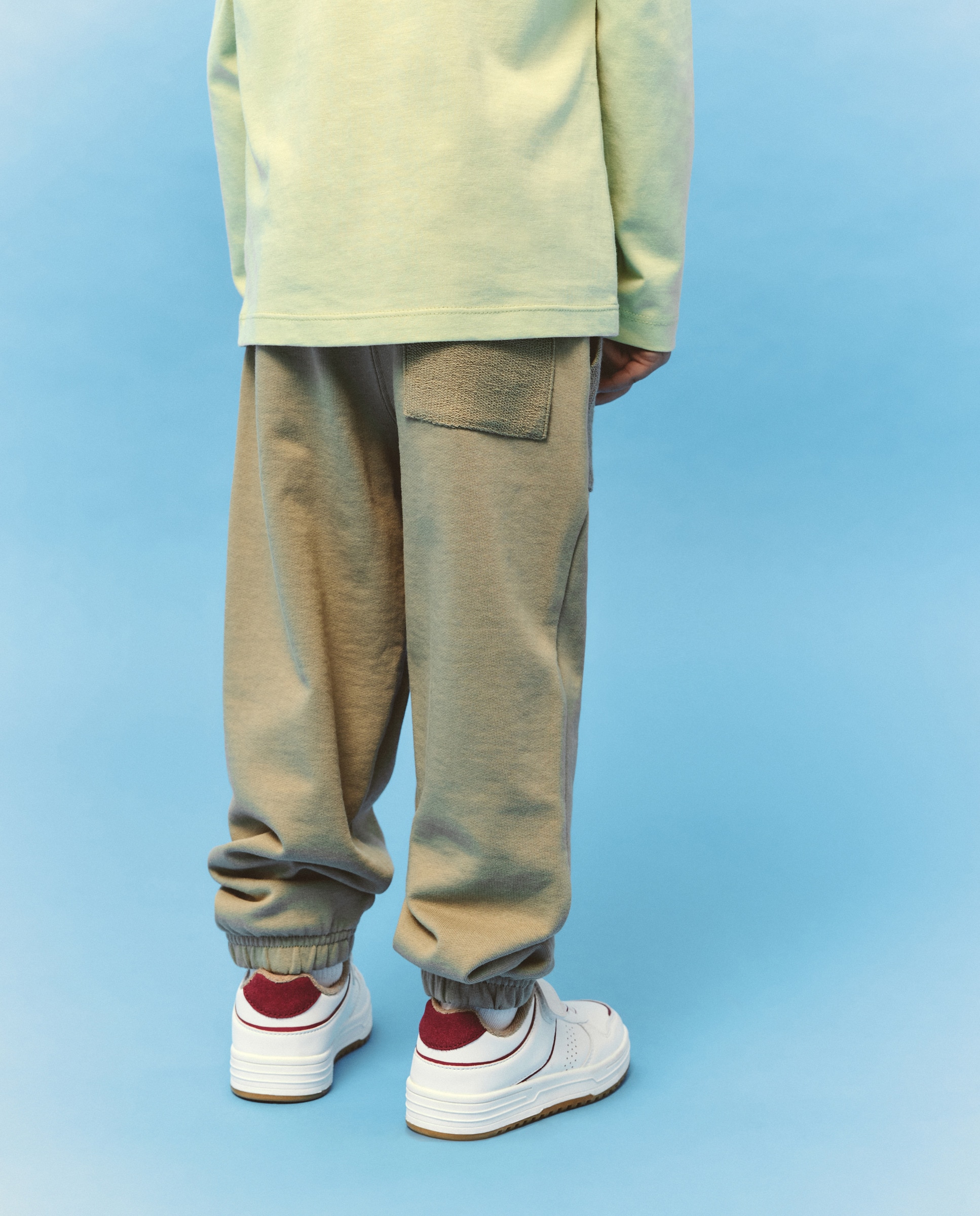 Joggers de Felpa Kids El Corte Inglés Verde-3