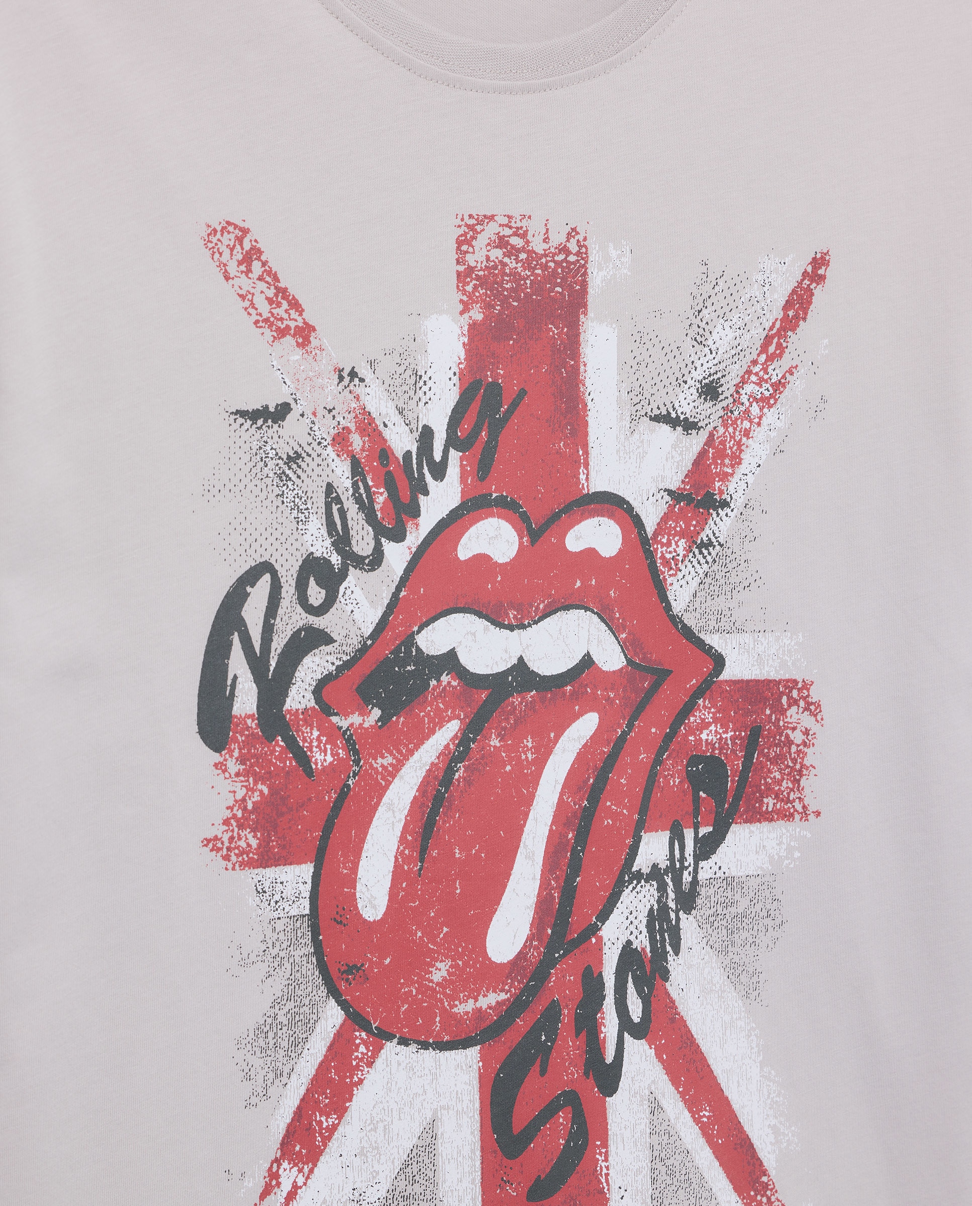 T-shirt de Manga Curta Rolling Stones 850 Pedra-6