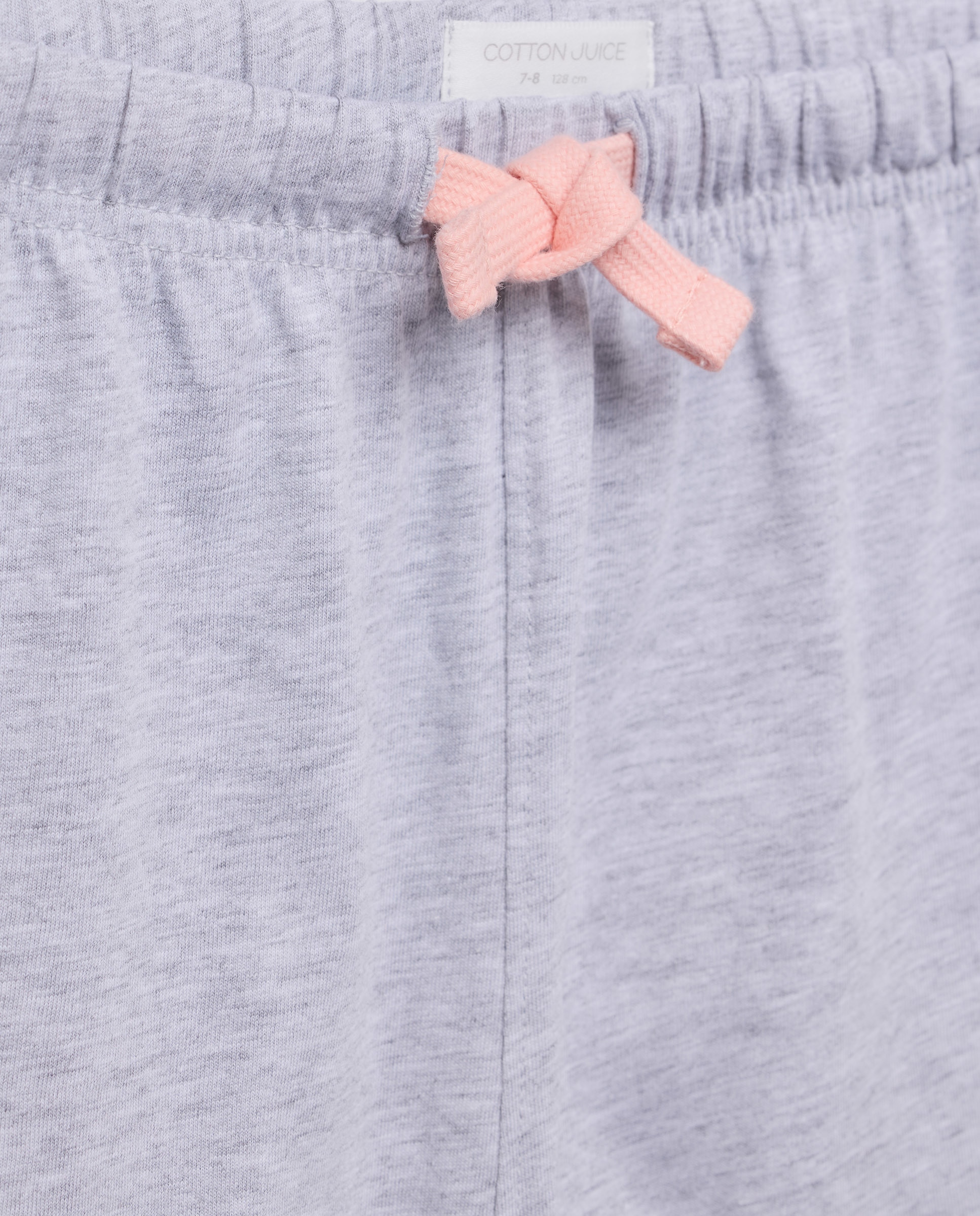 Pijama de Malha Curto com Bolso Estampado à Frente e nas Costas Cotton Juice Azul-5