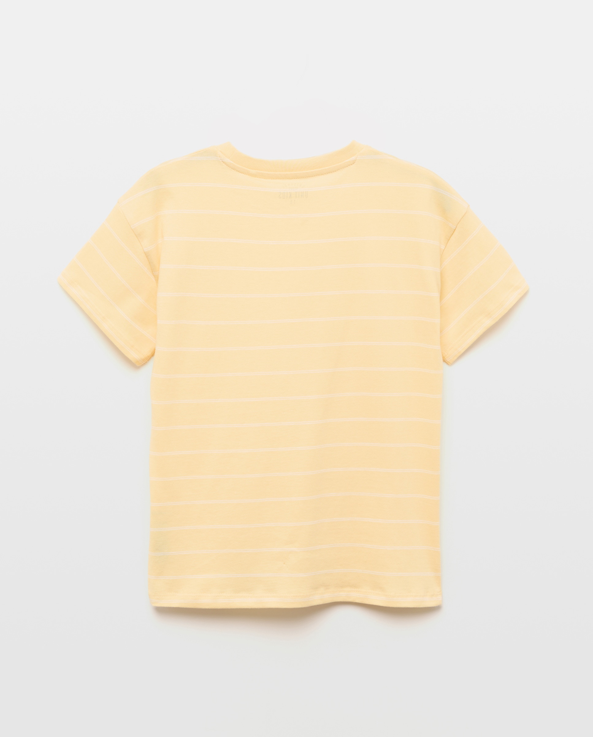 Camiseta de niño estampada manga corta 300 Amarillo-2