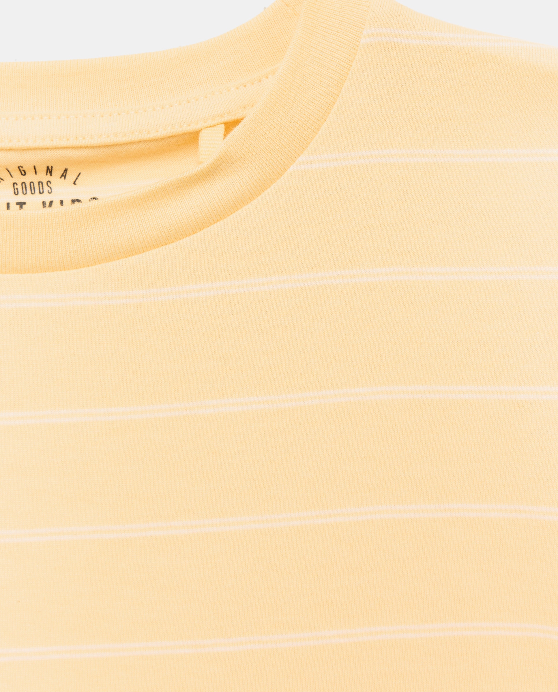 Camiseta de niño estampada manga corta 300 Amarillo-3