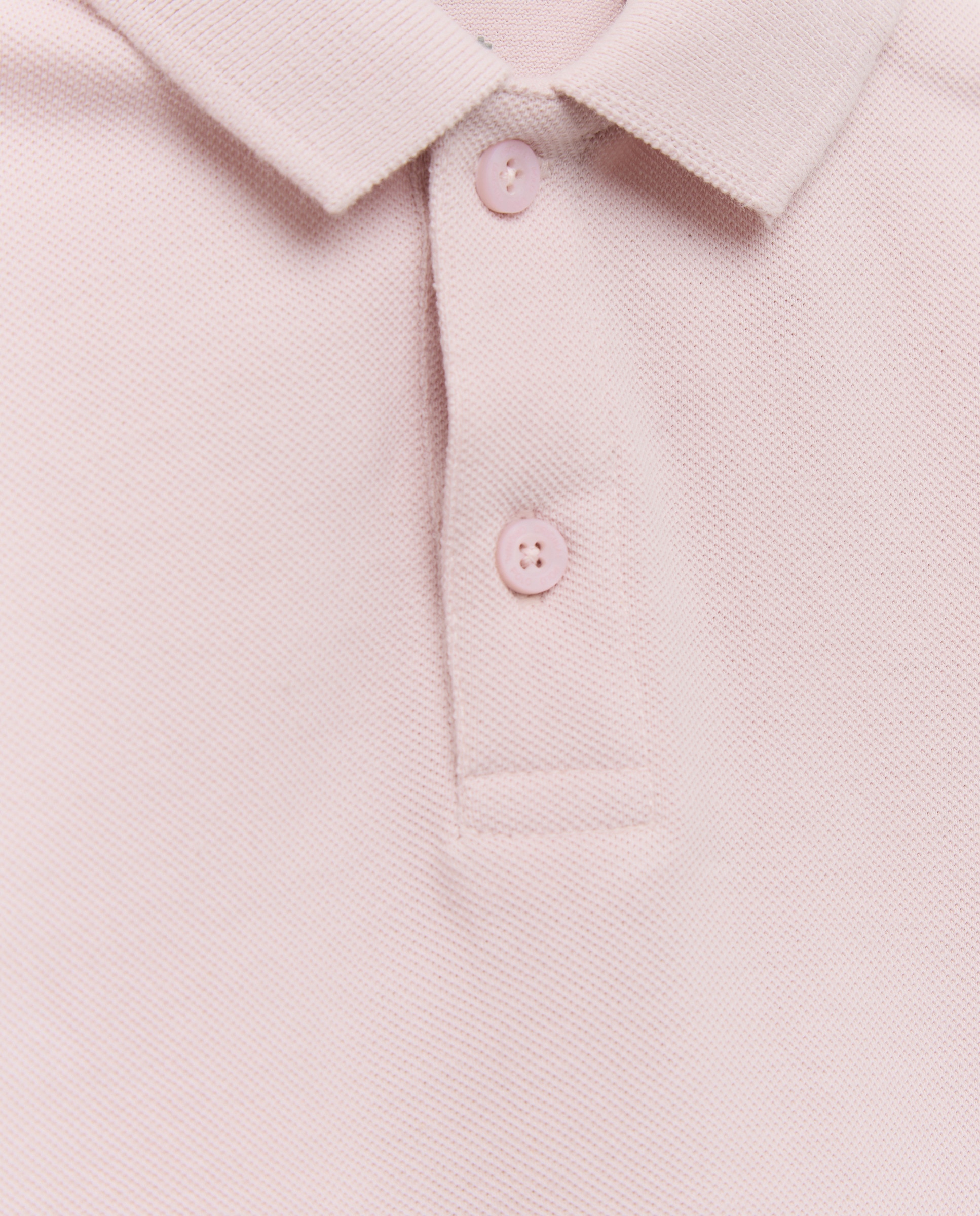 Polo de bebé piqué manga corta 284 Lila-3
