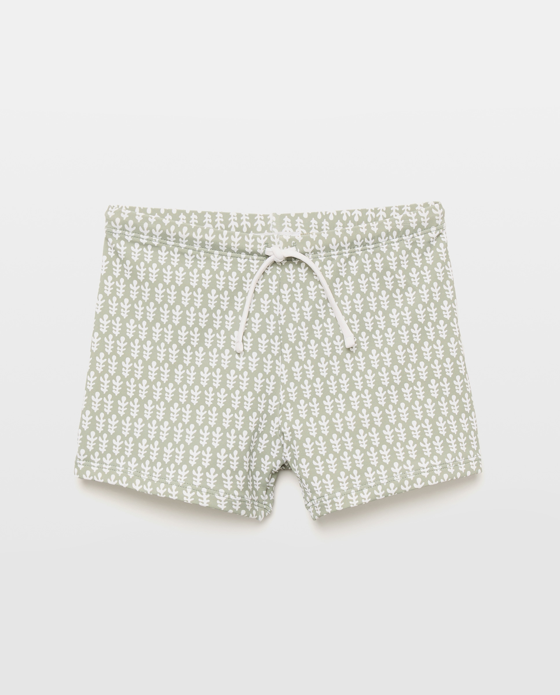 Bañador boxer infantil sello 520 Kaki-1