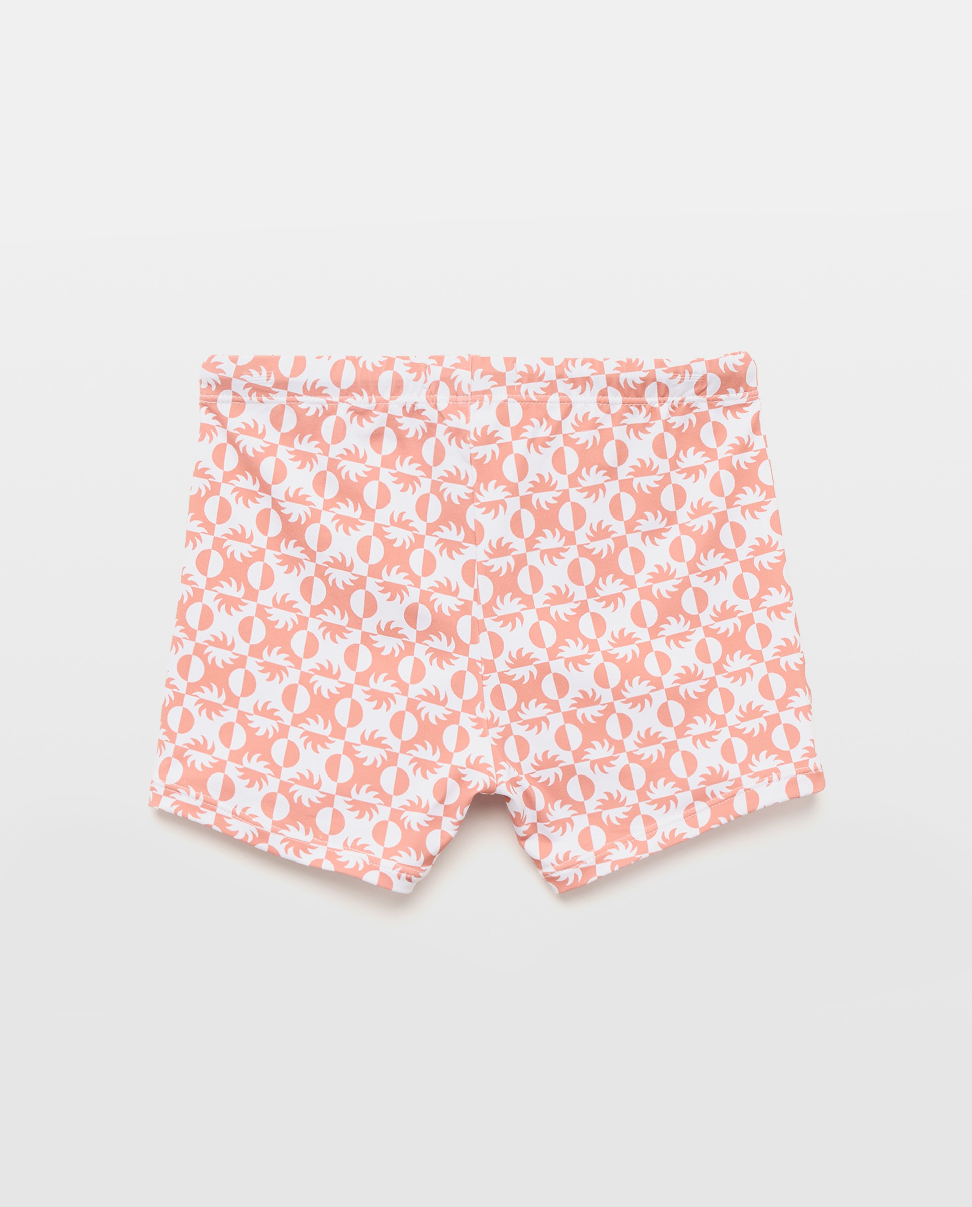 Bañador bóxer infantil viñeta 660 Naranja-2