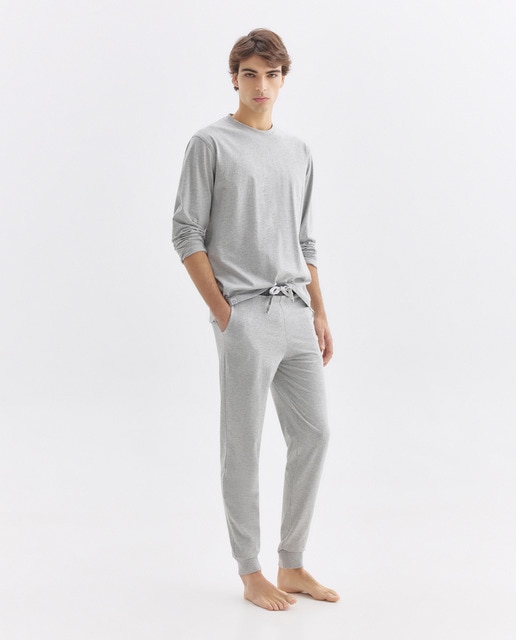 Imagen 0 de Pantalón largo de punto de hombre