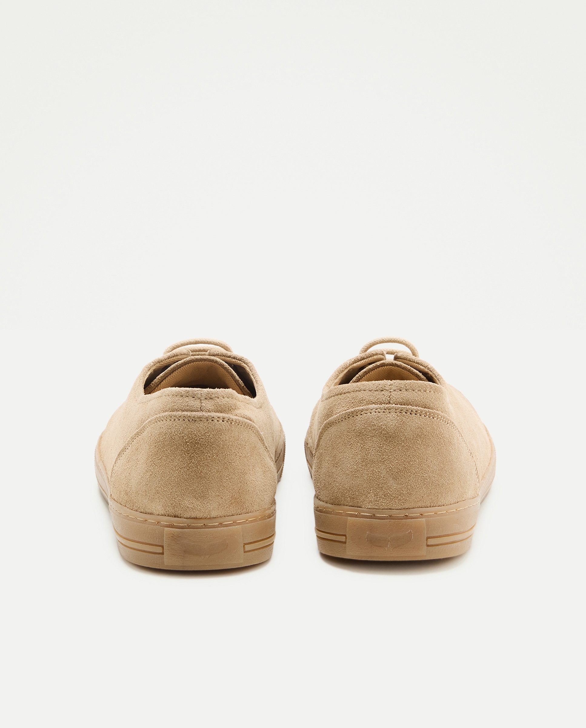 Sapatilhas em Pele Castanho-3