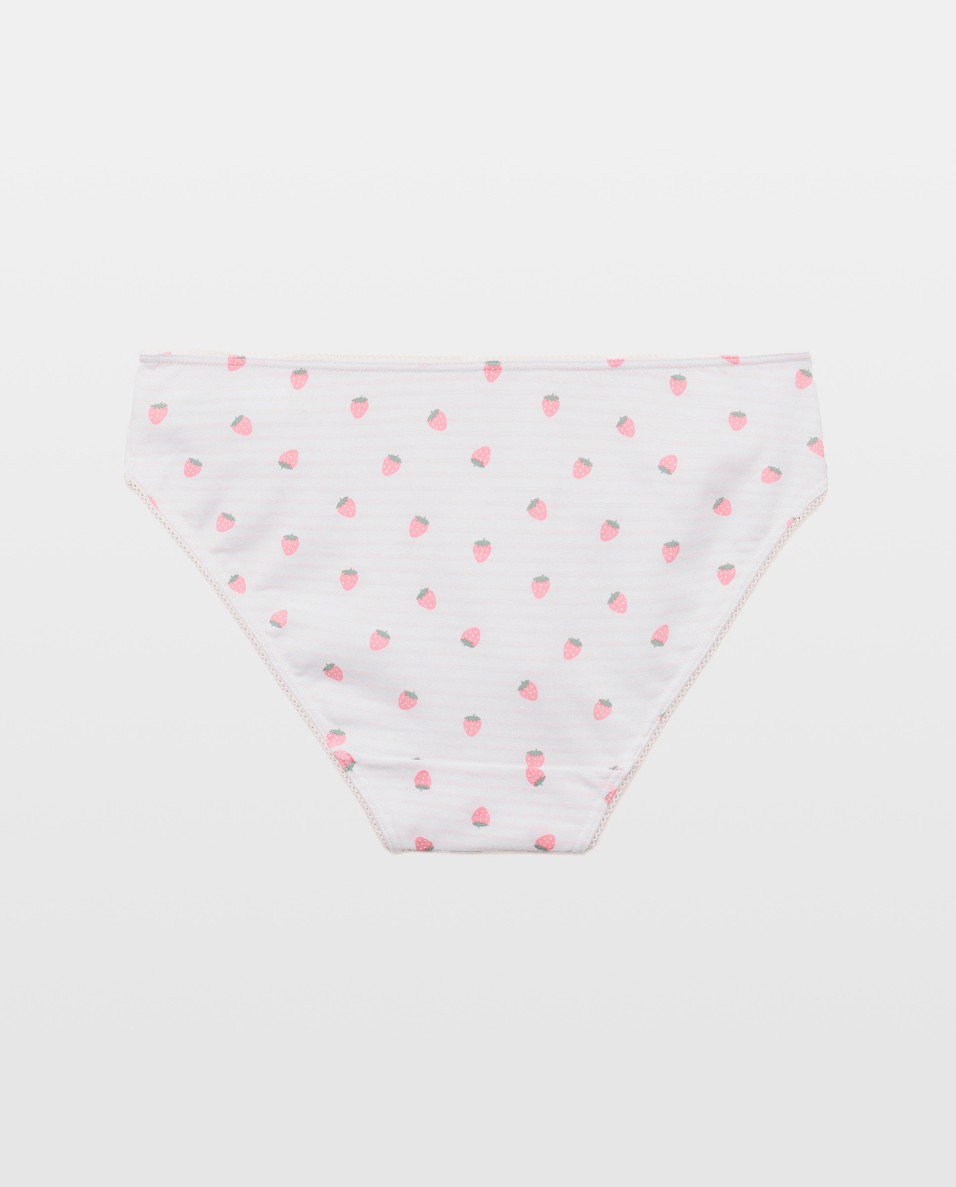 Pack de 3 Cuecas com Estampado de Fantasia Cotton Juice Rosa-2