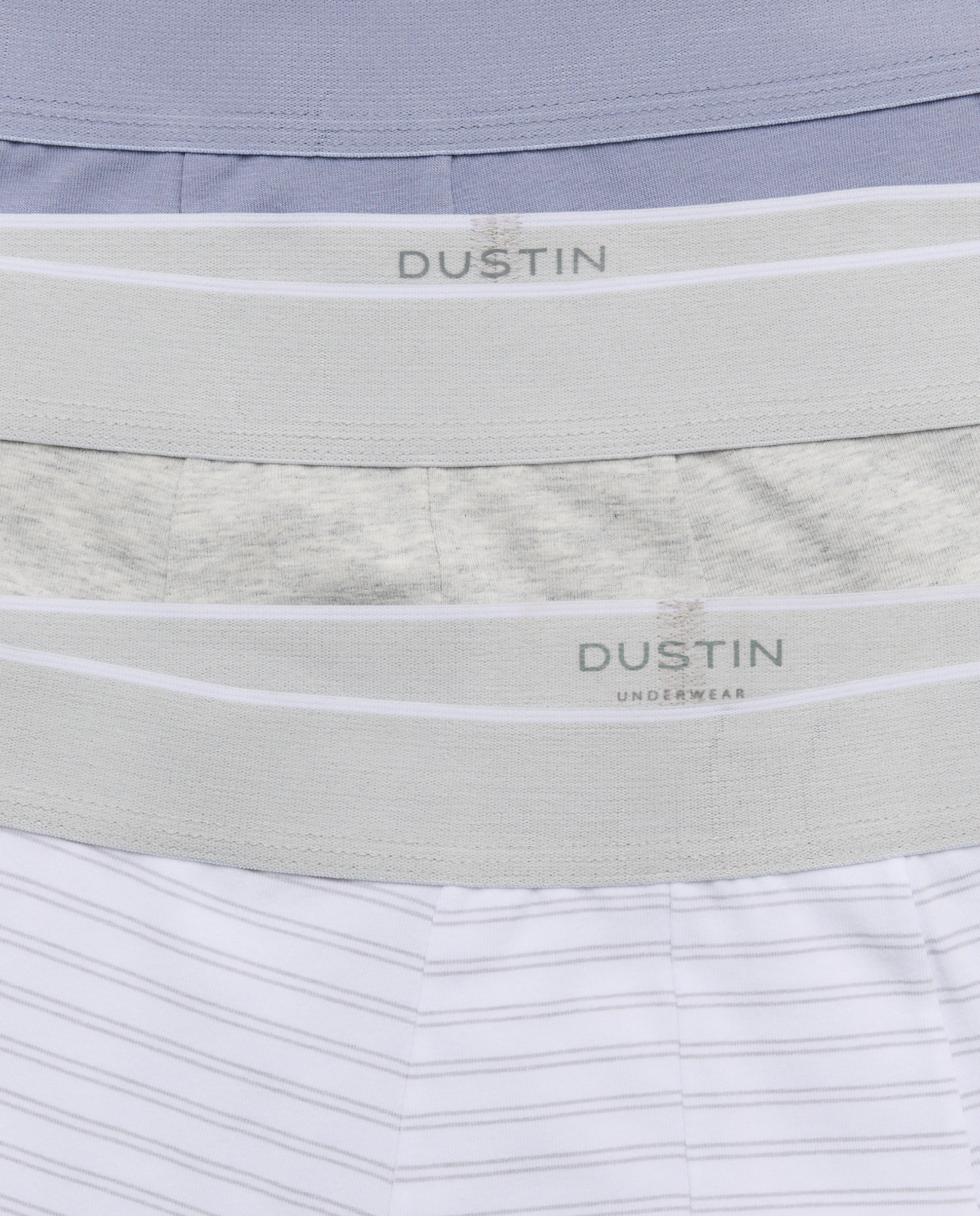 Pack de 3 Boxers de Malha com Fantasia Branco-3