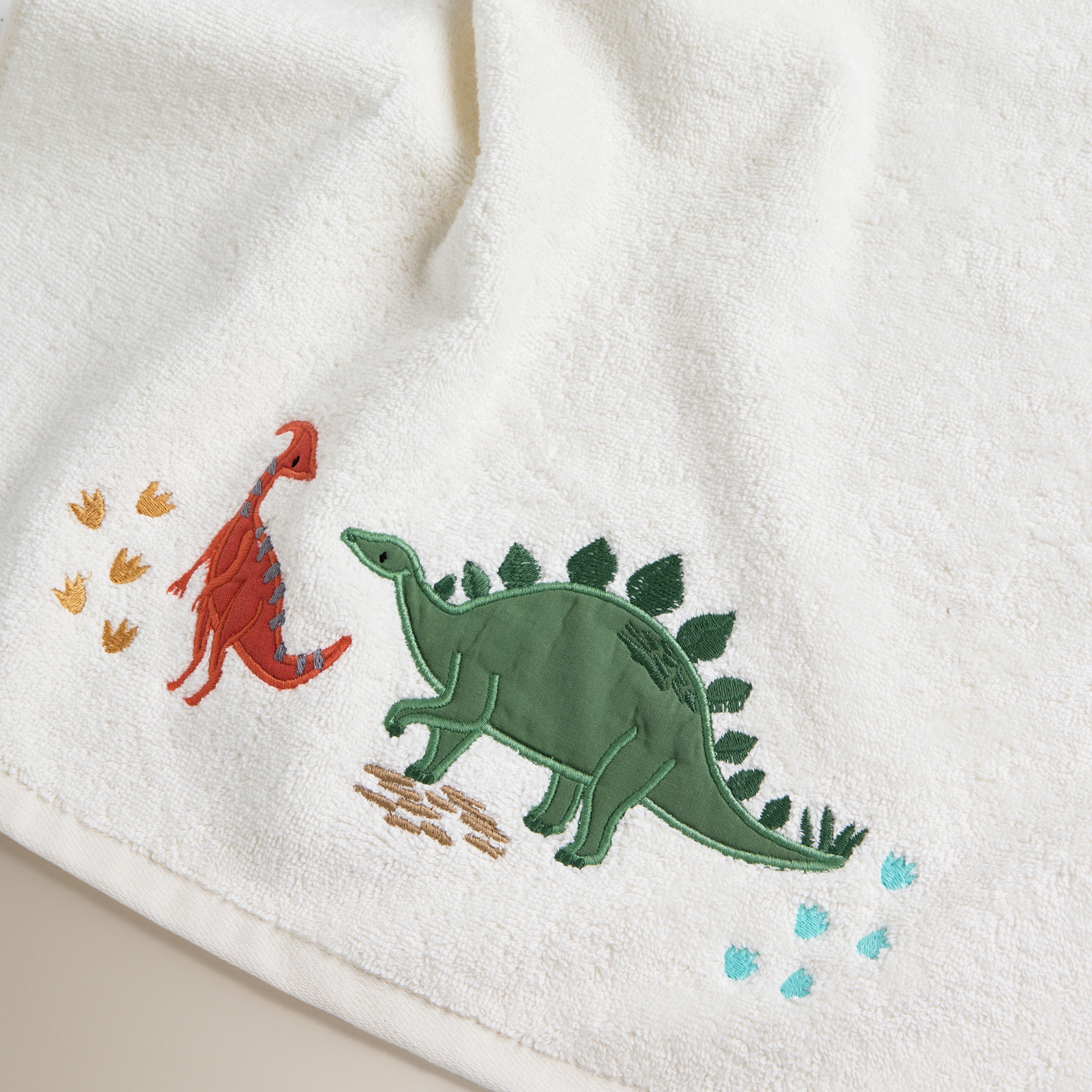 Toalha de Banho Infantil de Algodão Saurio - 550 g/m2 Verde-4