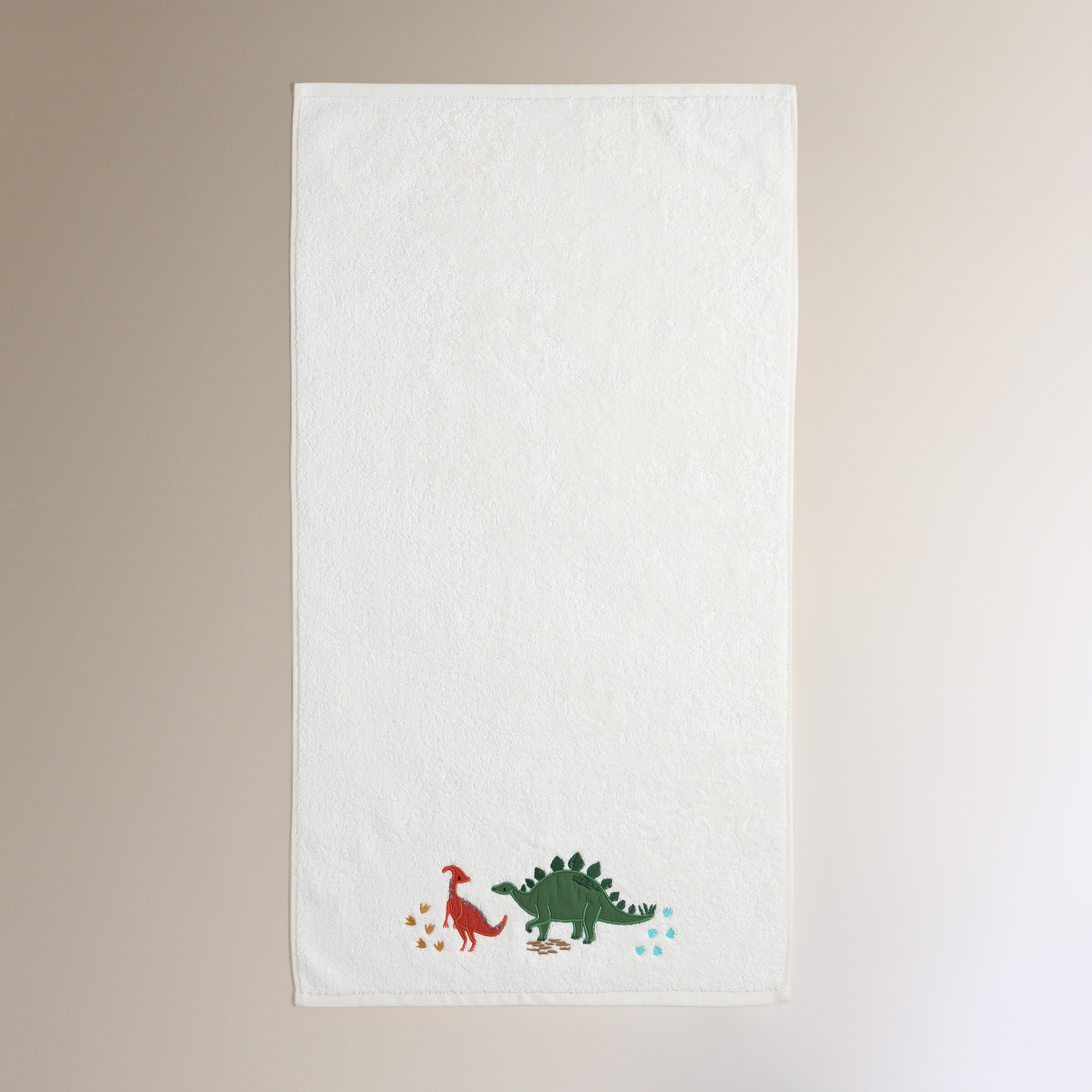 Toalha de Banho Infantil de Algodão Saurio - 550 g/m2 Verde-2