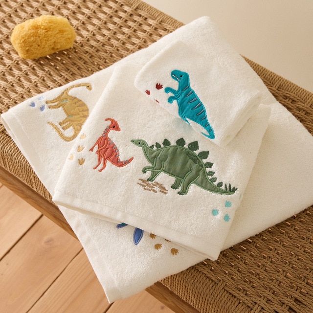 Imagen 0 de Toalla de baño infantil algodón 550 gr/m2 Saurio Mini Home - El Corte Inglés
