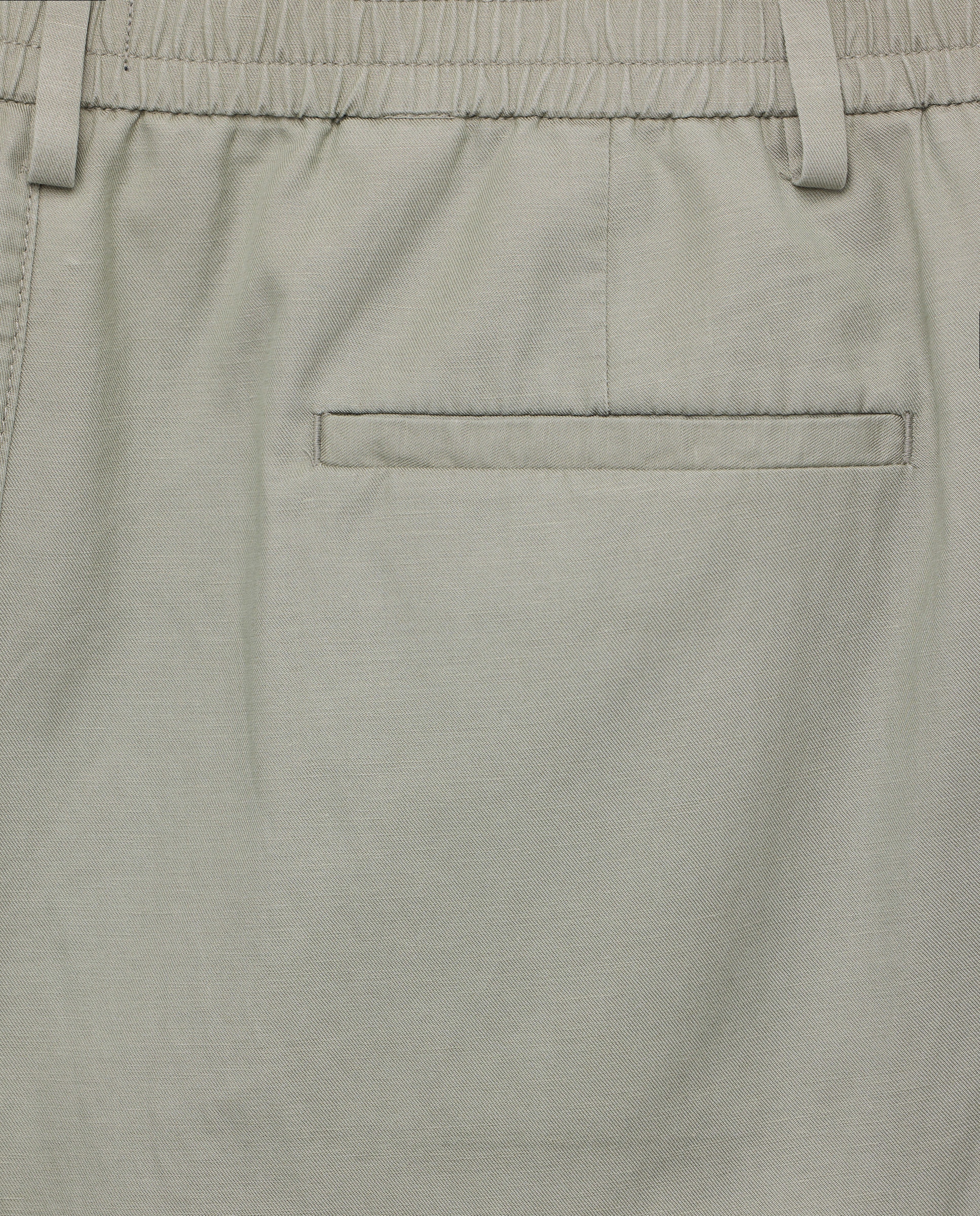 Pantalón hombre chino gomas con lino 510 Verde claro-5