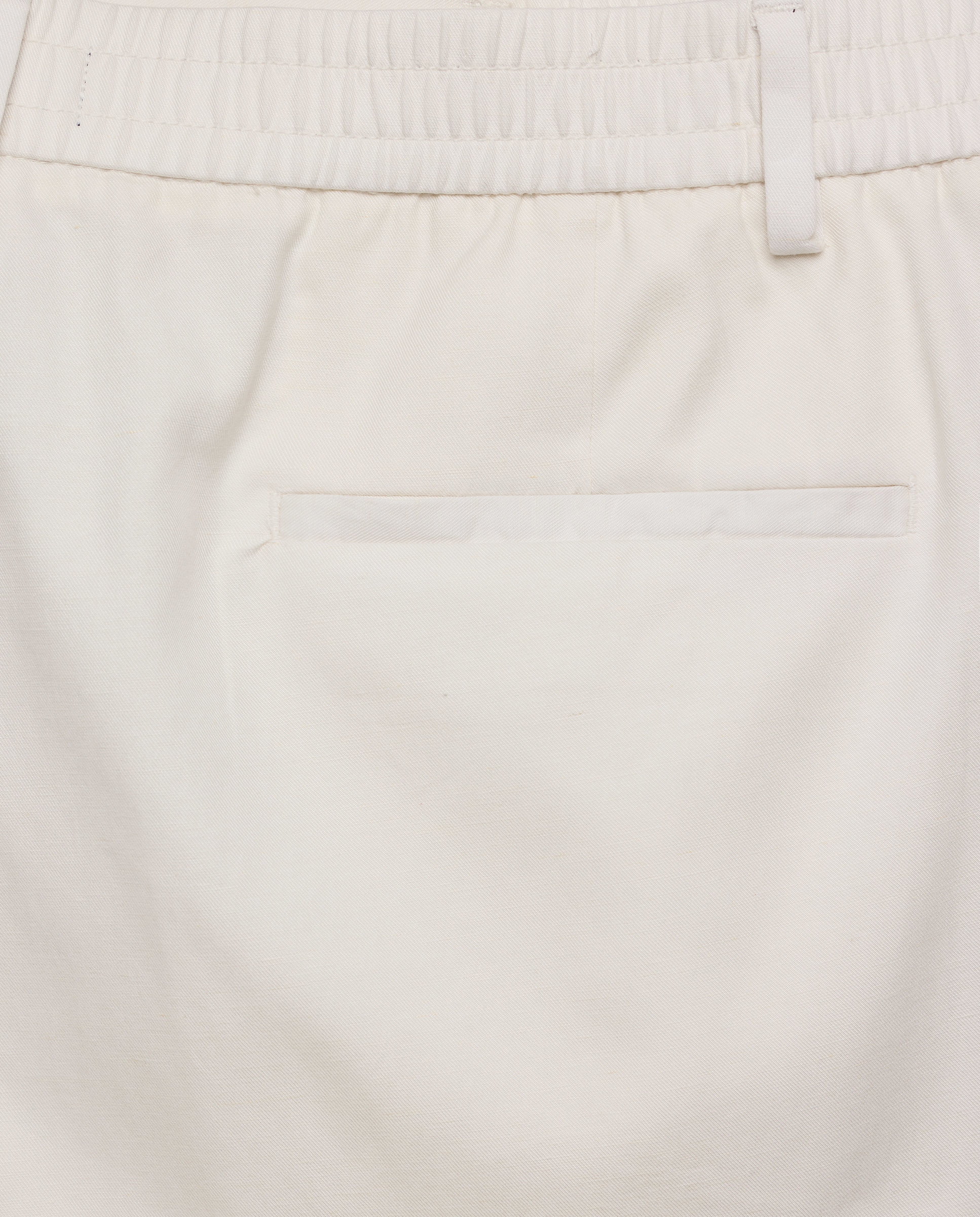 Pantalón hombre chino gomas con lino 850 Piedra-5