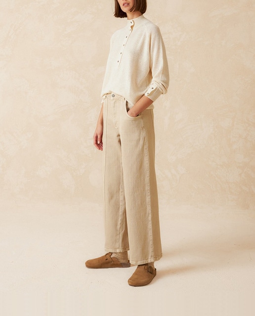 Imagen 0 de Pantalón de mujer largo wide leg