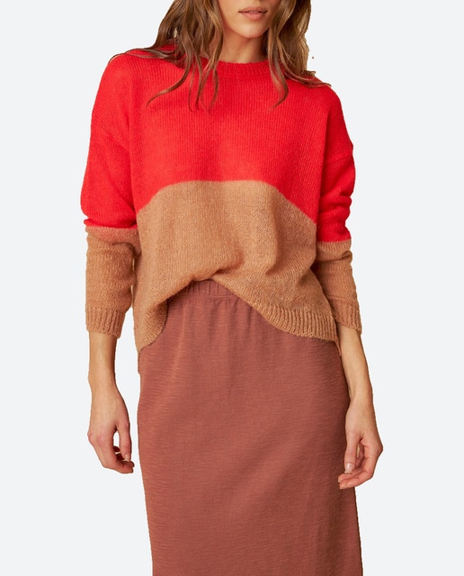 Imagen 0 de Jersey de mujer cuello redondo manga larga