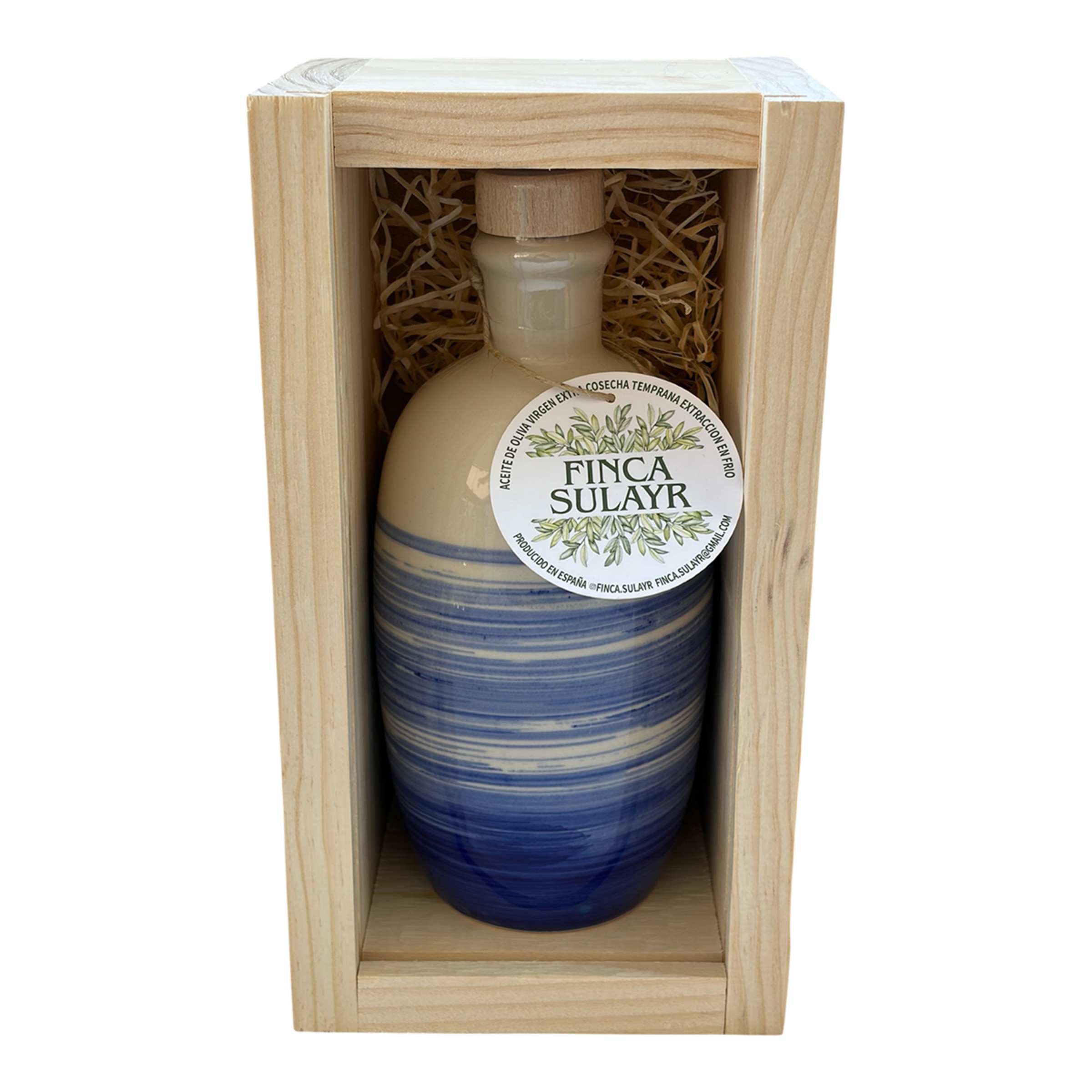 Estuche aceite de oliva virgen extra de cosecha temprana Finca Sulayr 4