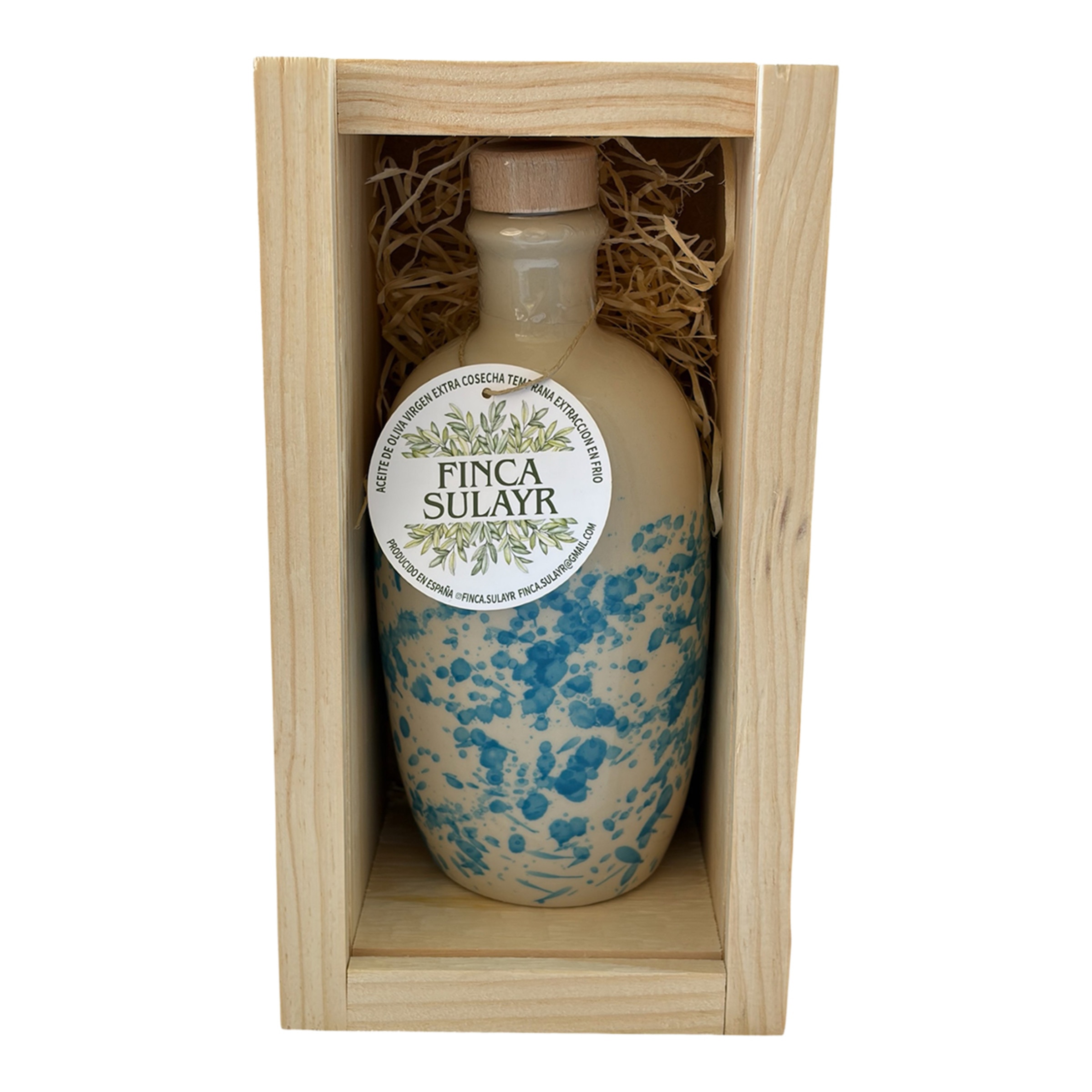 Imagen 0 de Estuche aceite de oliva virgen extra de cosecha temprana Finca Sulayr