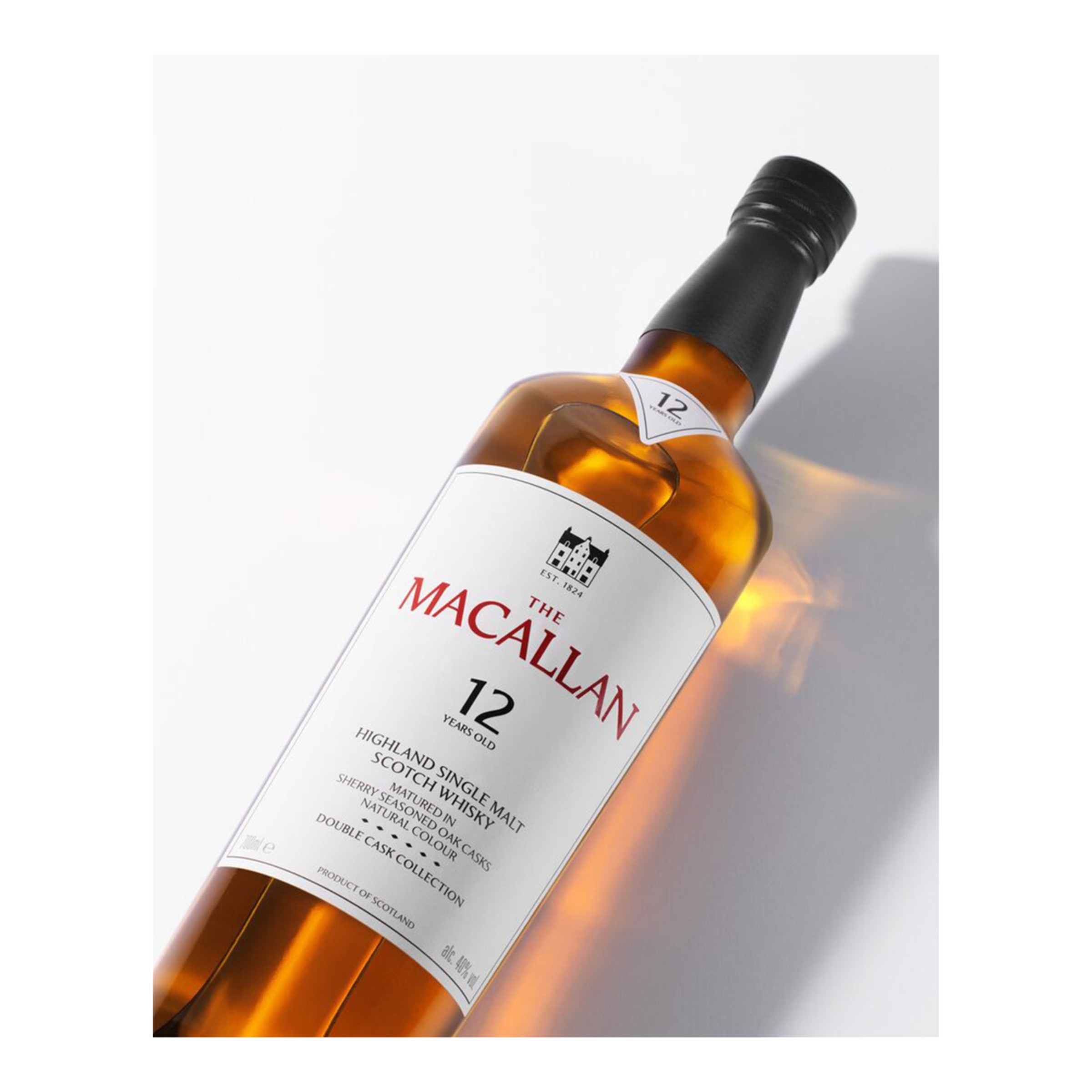 Estuche whisky escocés The Macallan 12 años double cask single