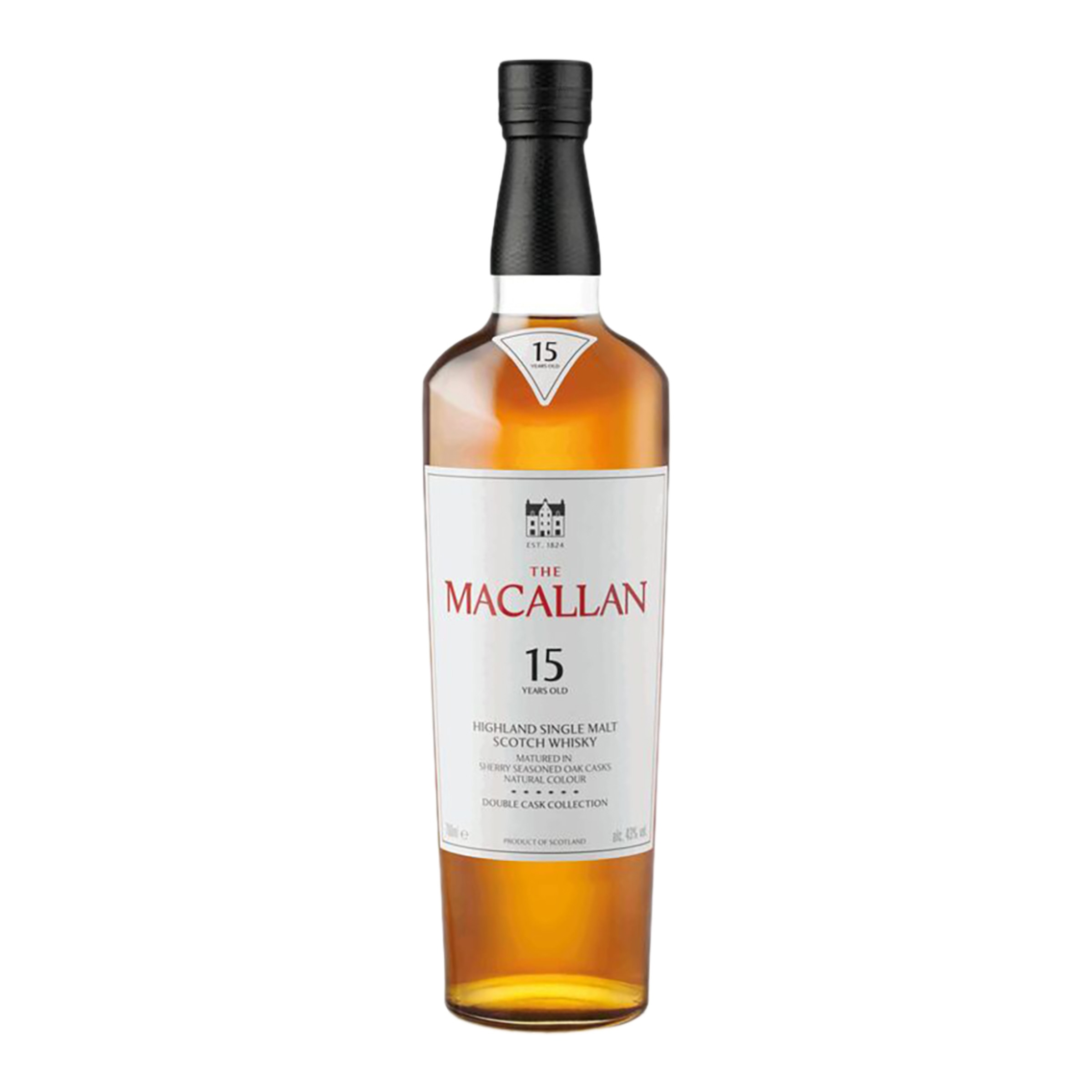 Estuche whisky escocés The Macallan 15 años Double Cask single