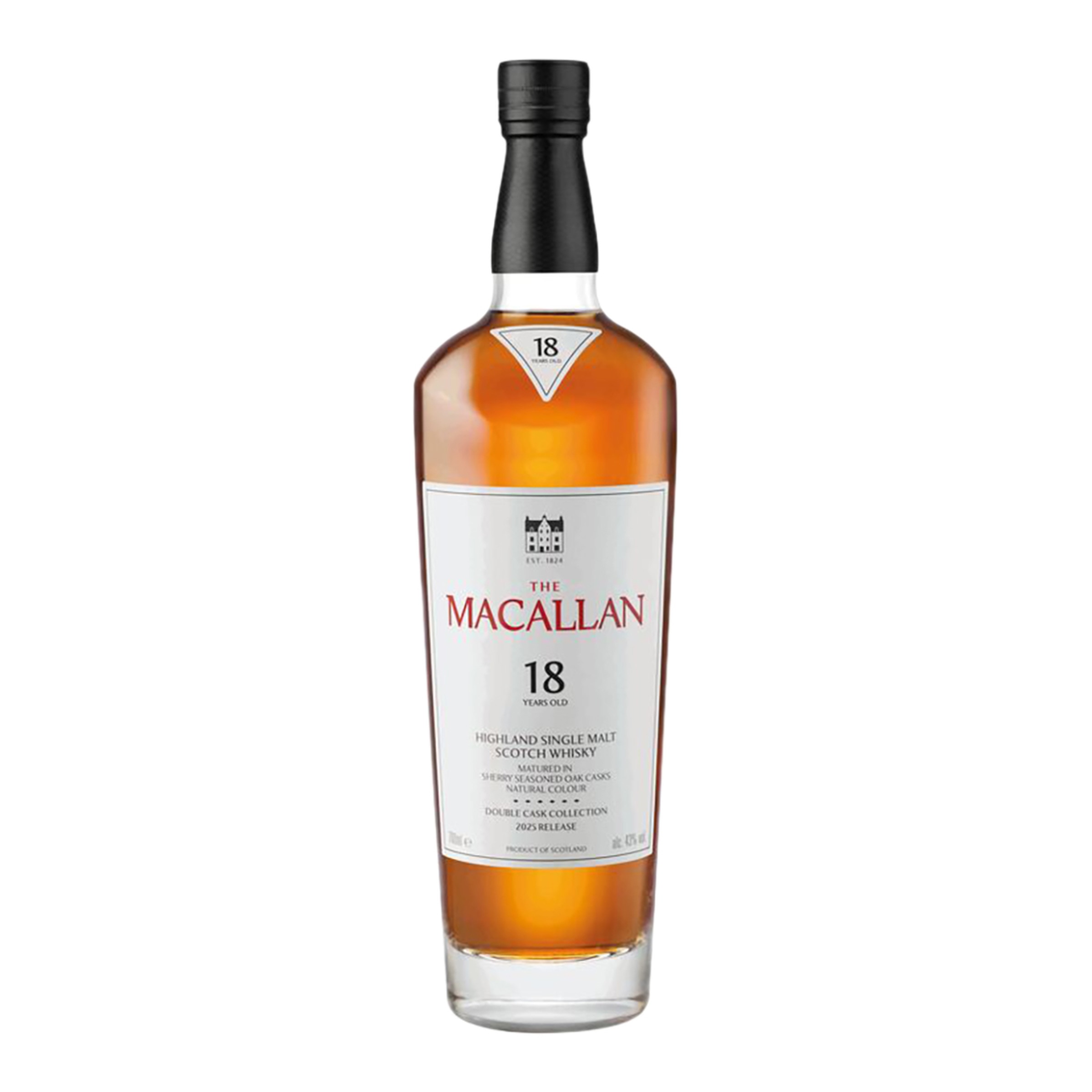 Estuche whisky escocés The Macallan 18 años Double Cask single