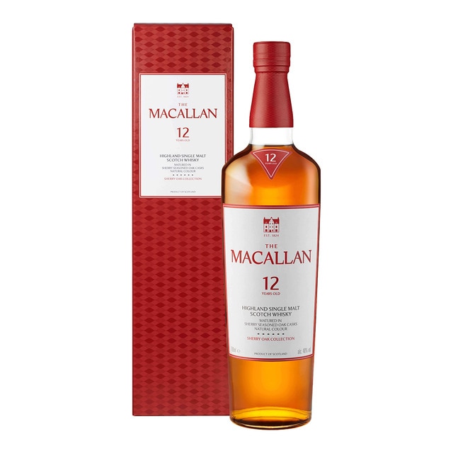 Imagen 0 de Estuche whisky escocés The Macallan Sherry Oak Cask 12 Years Old