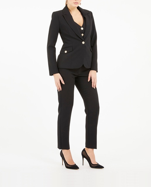 Imagen 0 de Pantalón chino largo de mujer