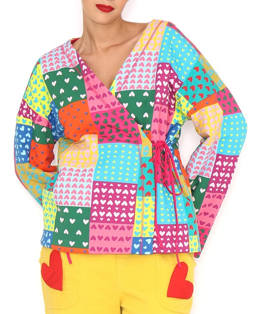 Imagen 0 de Kimono corto patchwork