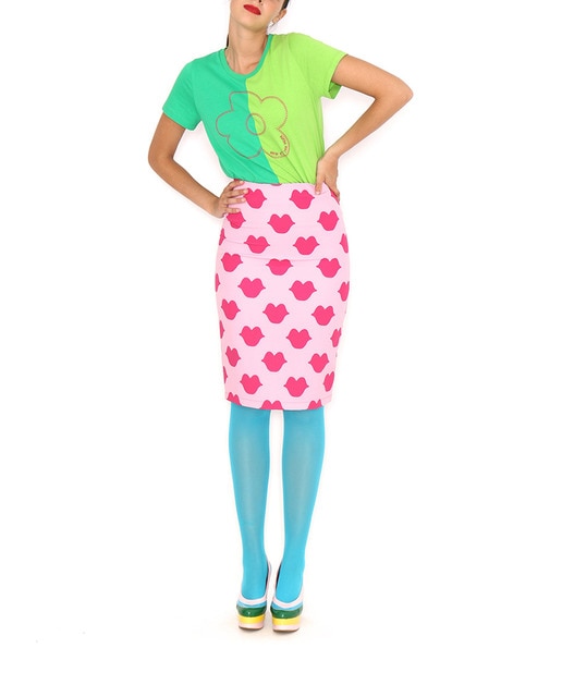 Imagen 0 de Falda lápiz besos