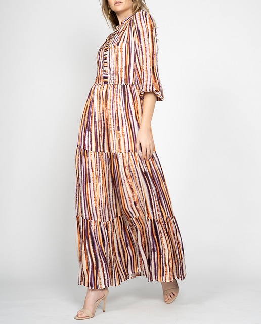 Imagen 0 de Vestidos largo estampado de mujer