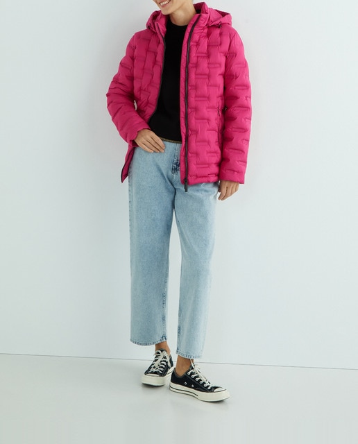 Imagen 0 de Parka soldada The Fox con capucha fija mujer