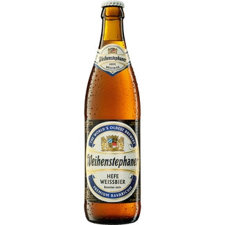 cerveza de trigo Hefe Weiss botella 500 cl - Weihenstephaner