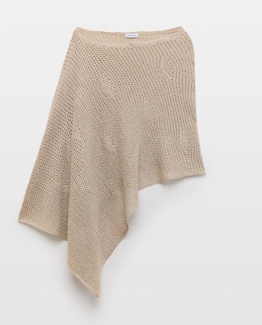 Imagem 0 de Poncho de Festa com Malha Aberta
