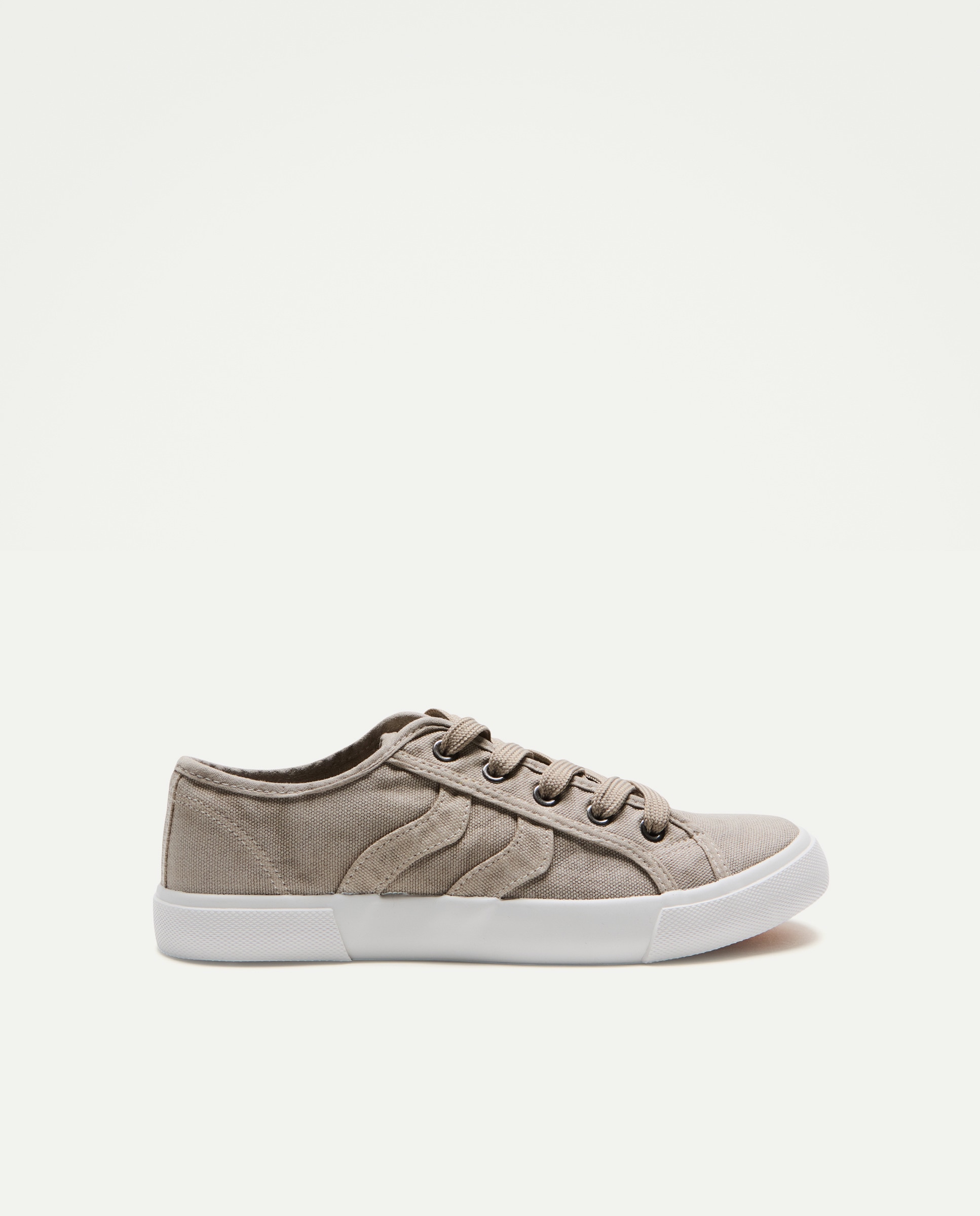 Imagen 0 de Zapatilla de mujer de lona con cordones