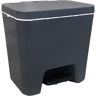 cubo de basura con pedal 45 l 1 unidad - Denox