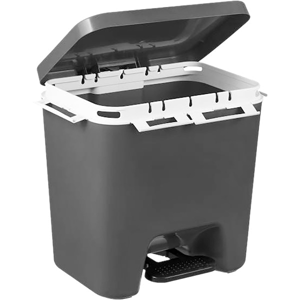 cubo de basura con pedal 45 l 1 Einheit